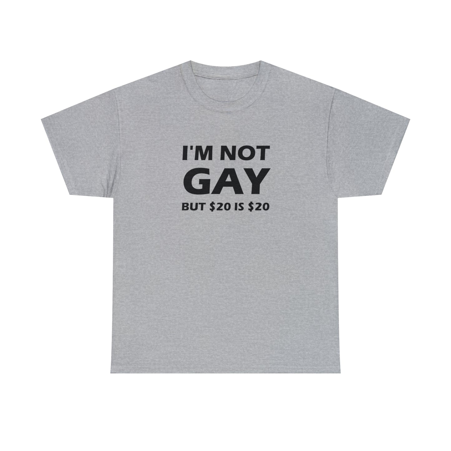 I'm Not Gay But $20 Is $20 Tee