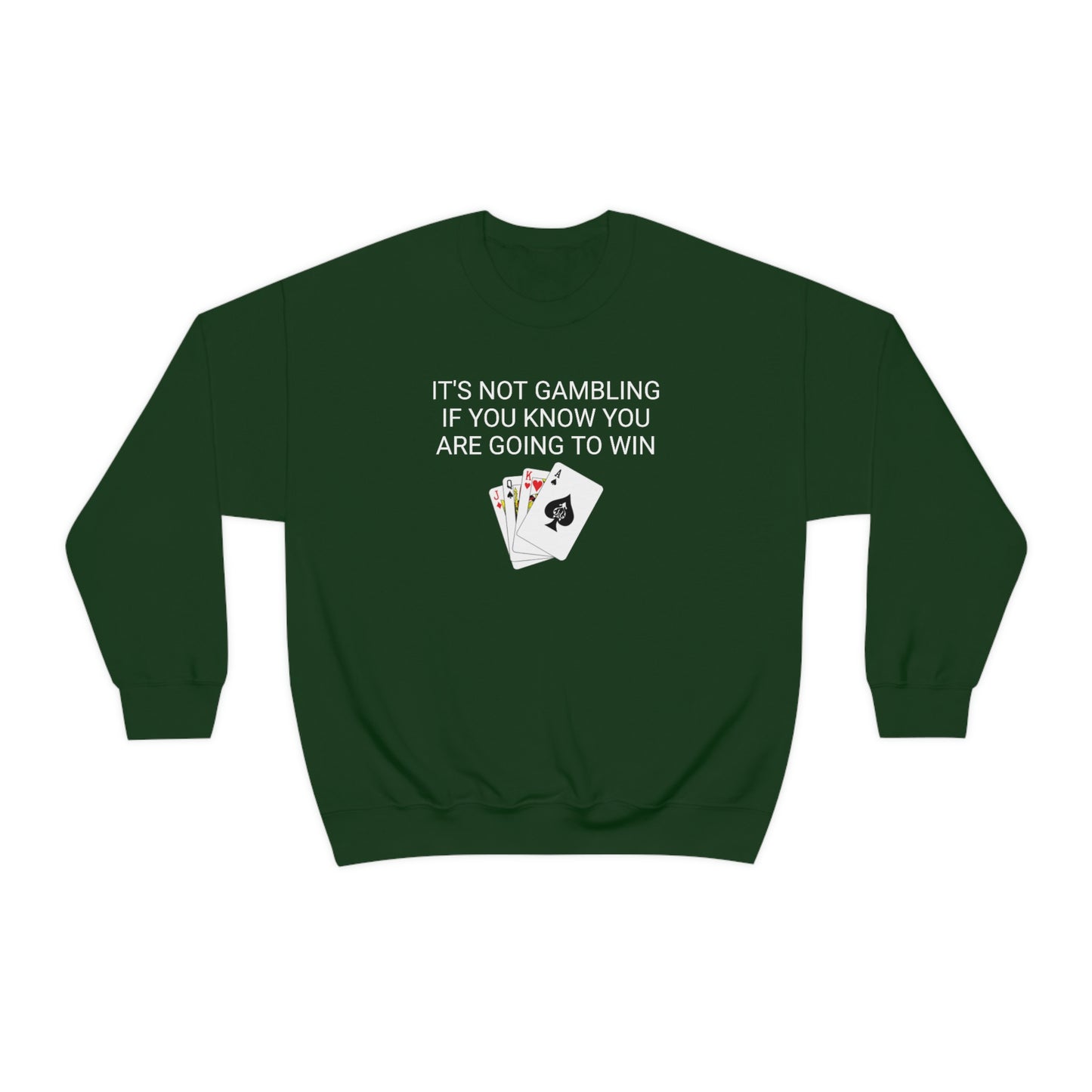 Unprofessional Gambler Crewneck