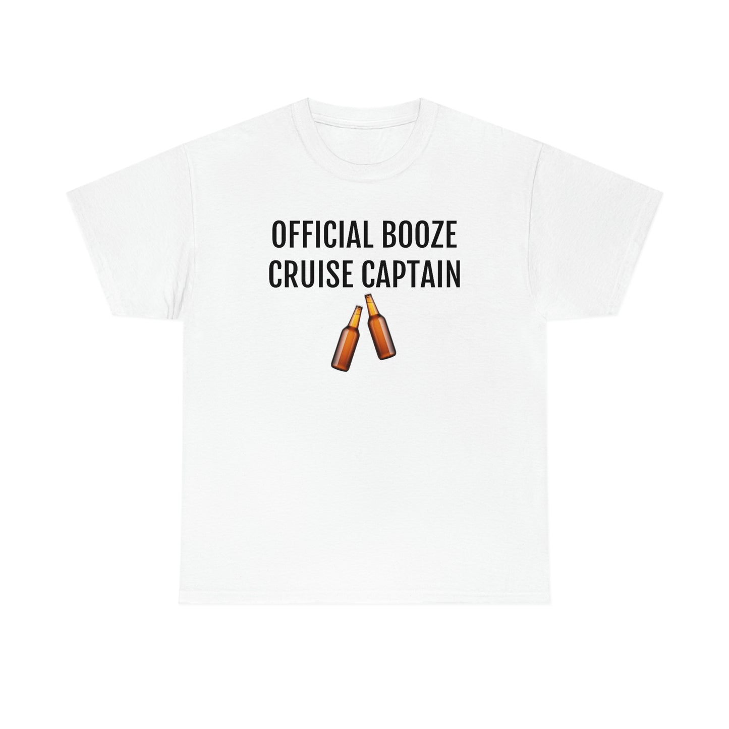 Booze Cruise Captain Tee