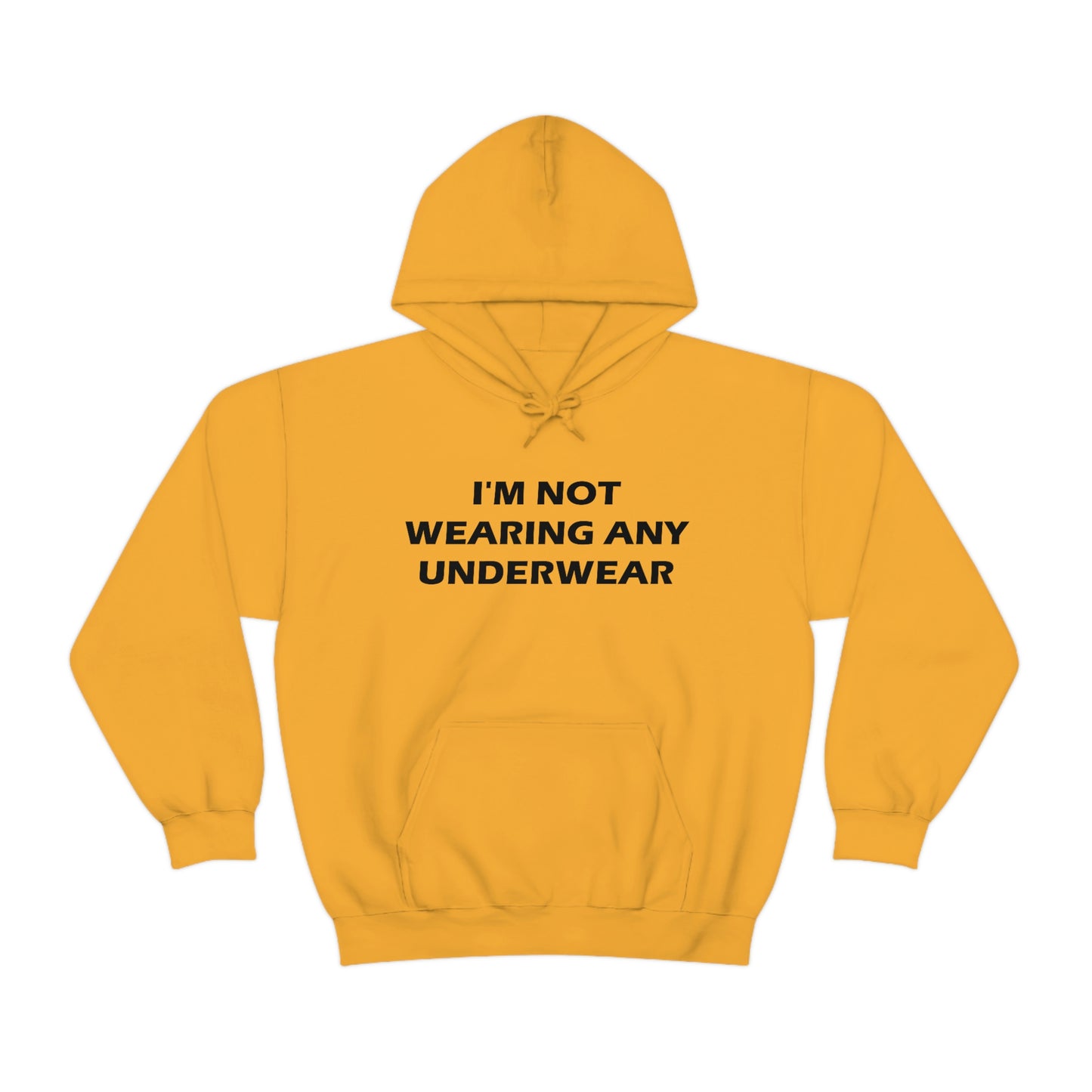 I'm Not Wearing Any Underwear Hoodie