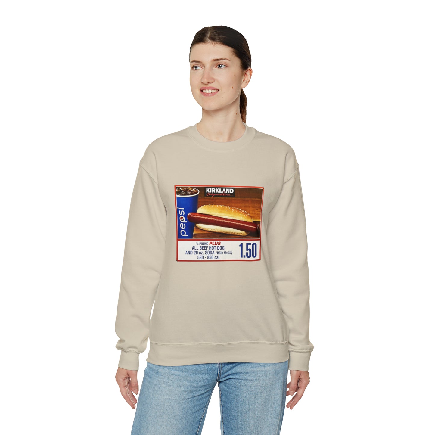 Costco Hotdog Crewneck