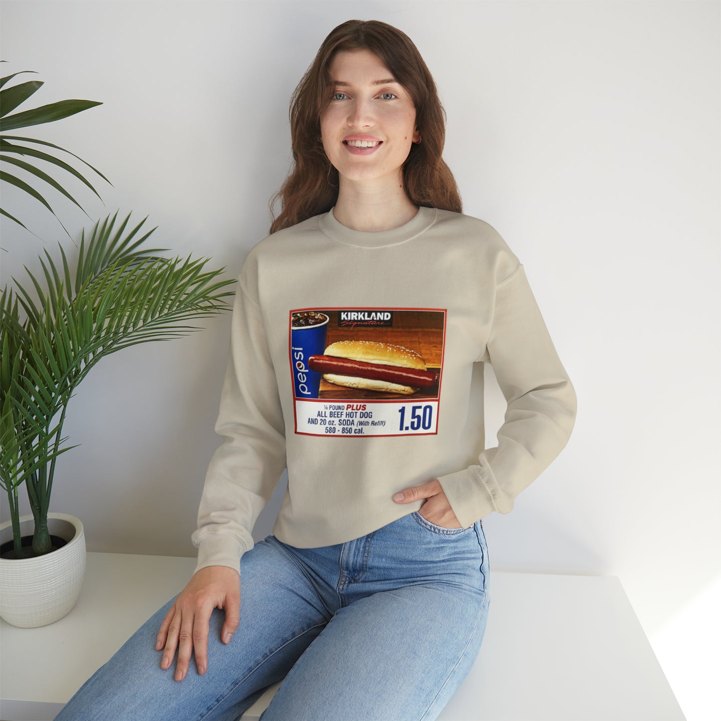 Costco Hotdog Crewneck