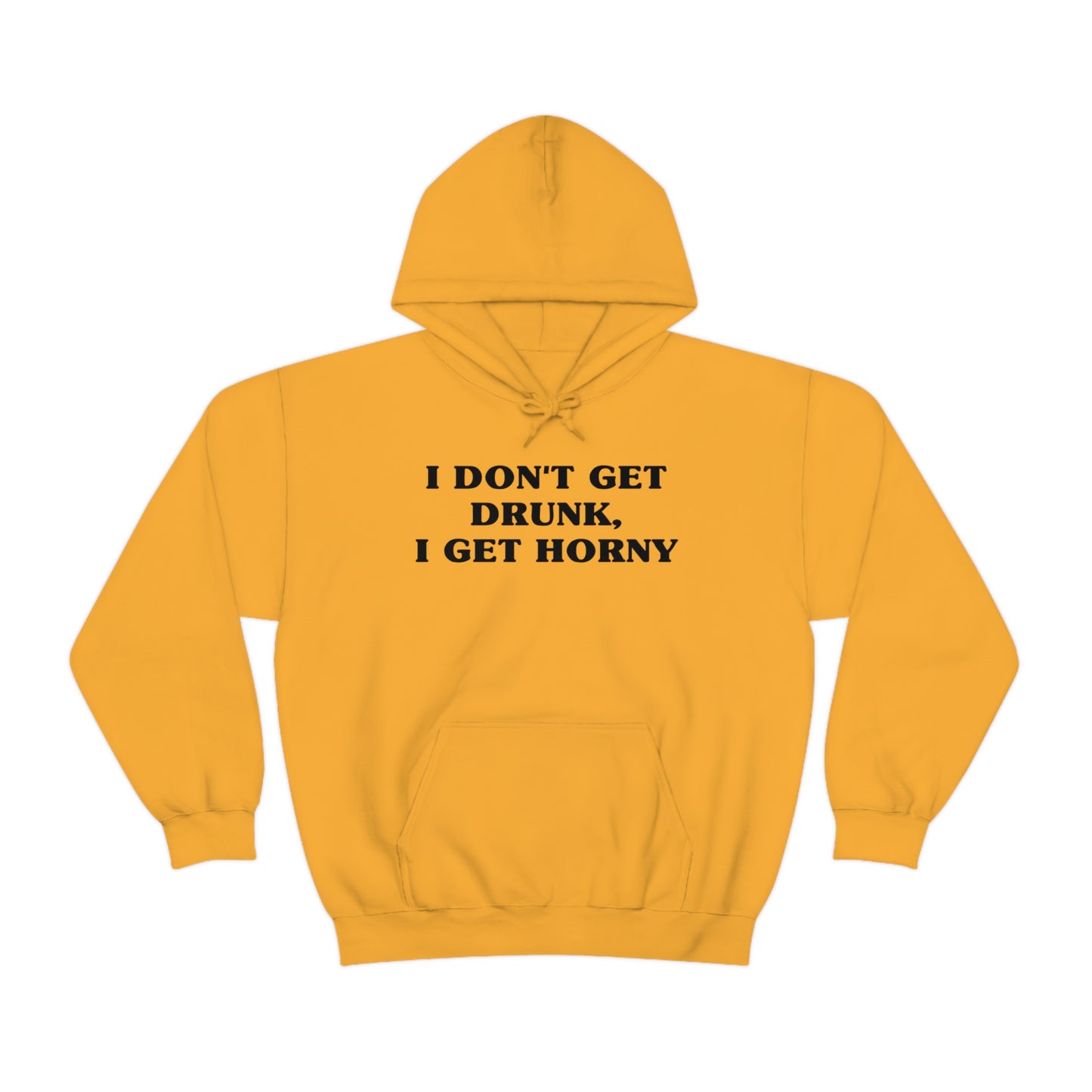 I Don't Get Drunk, I Get Horny Hoodie