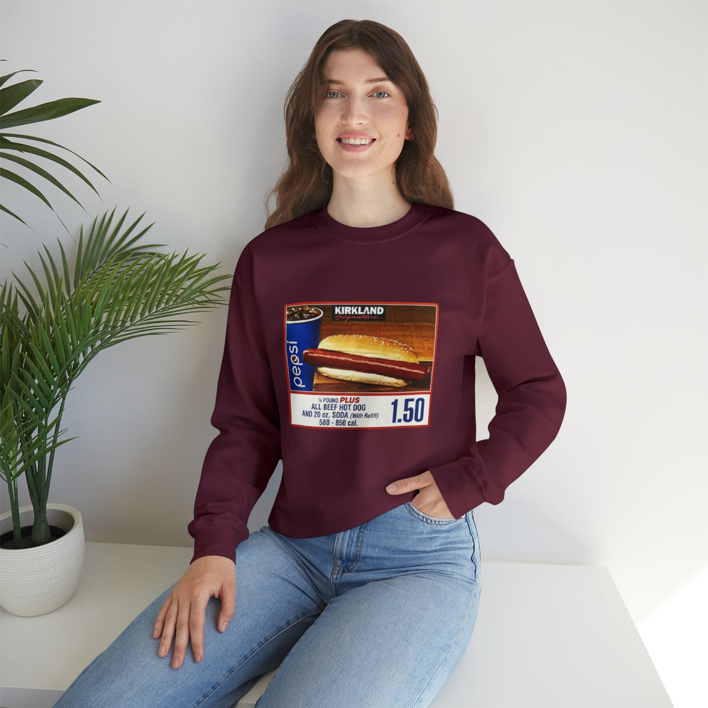 Costco Hotdog Crewneck