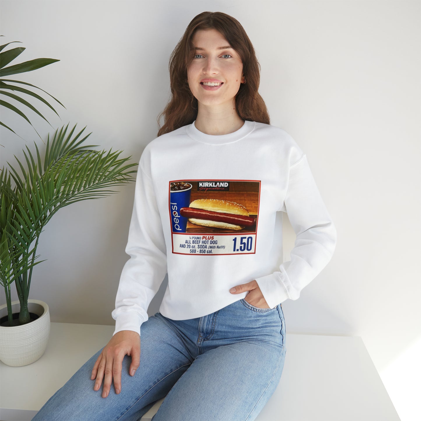 Costco Hotdog Crewneck