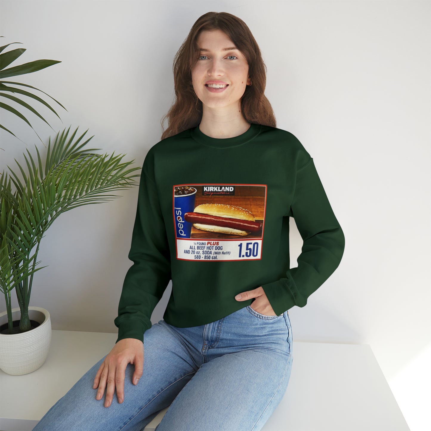 Costco Hotdog Crewneck