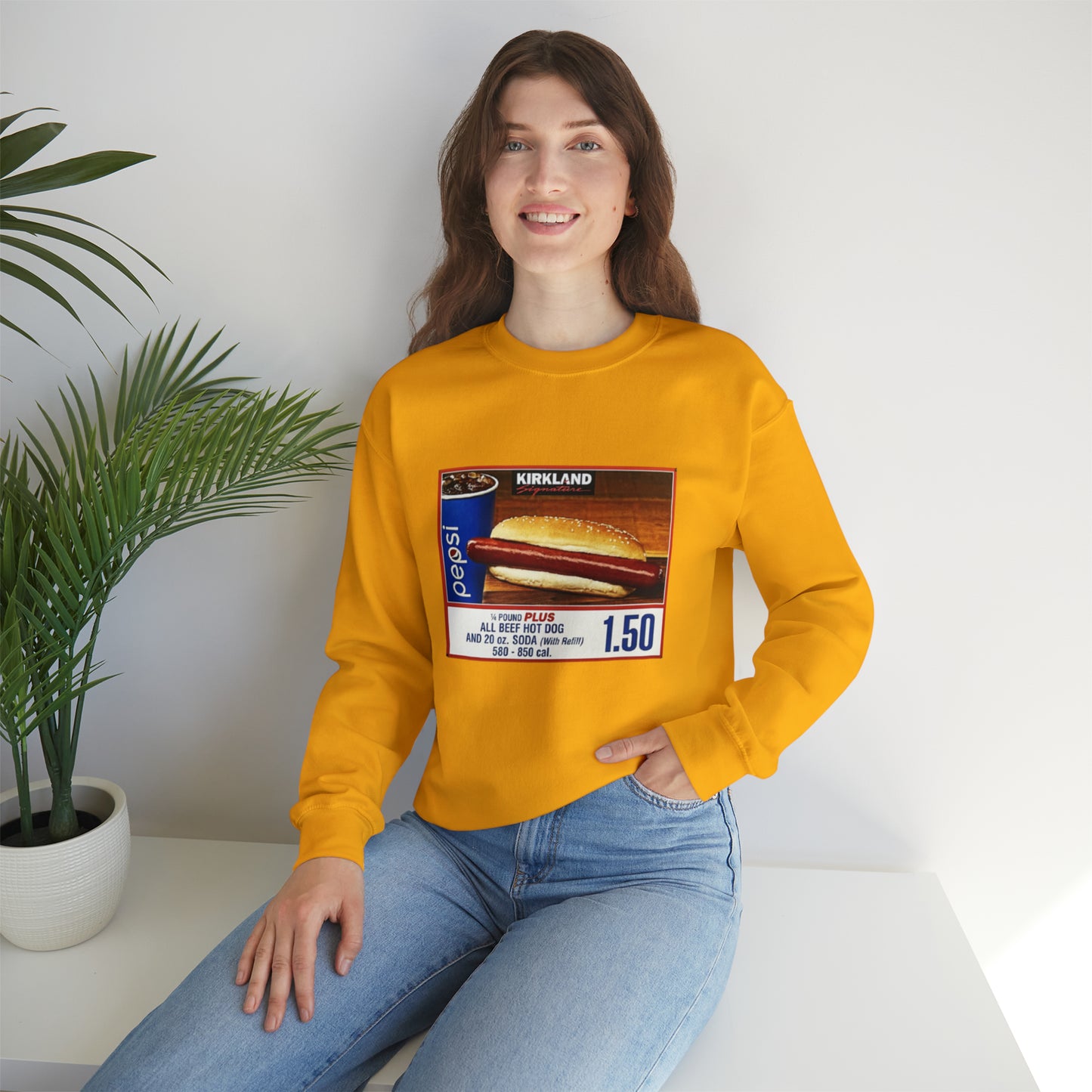 Costco Hotdog Crewneck