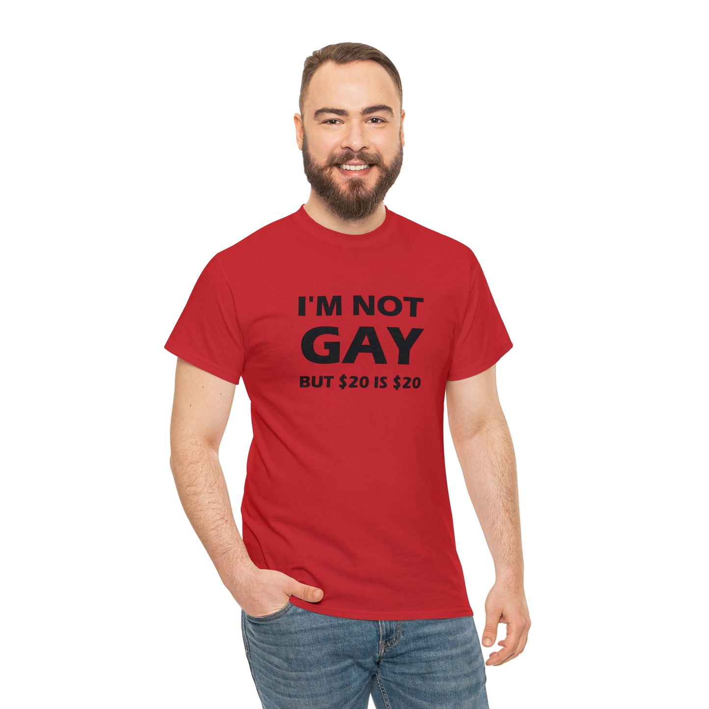 I'm Not Gay But $20 Is $20 Tee