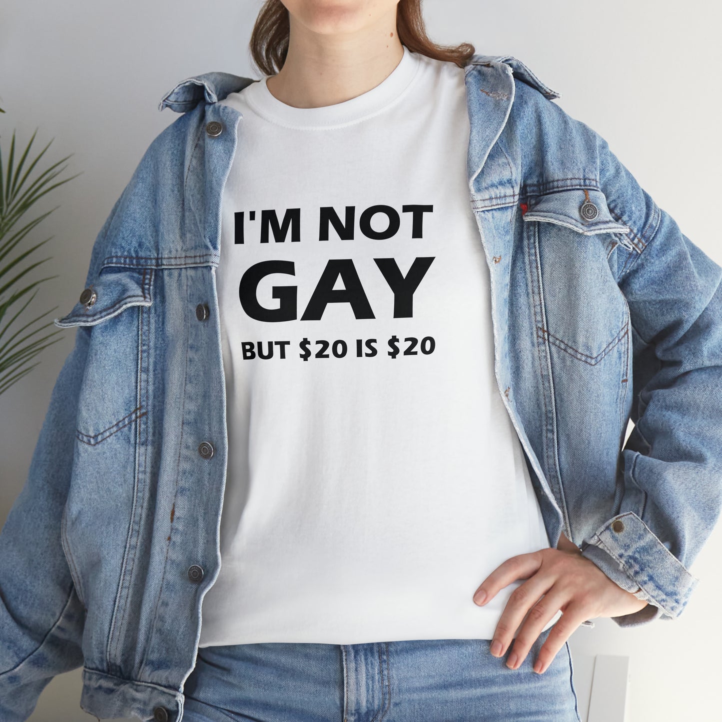 I'm Not Gay But $20 Is $20 Tee