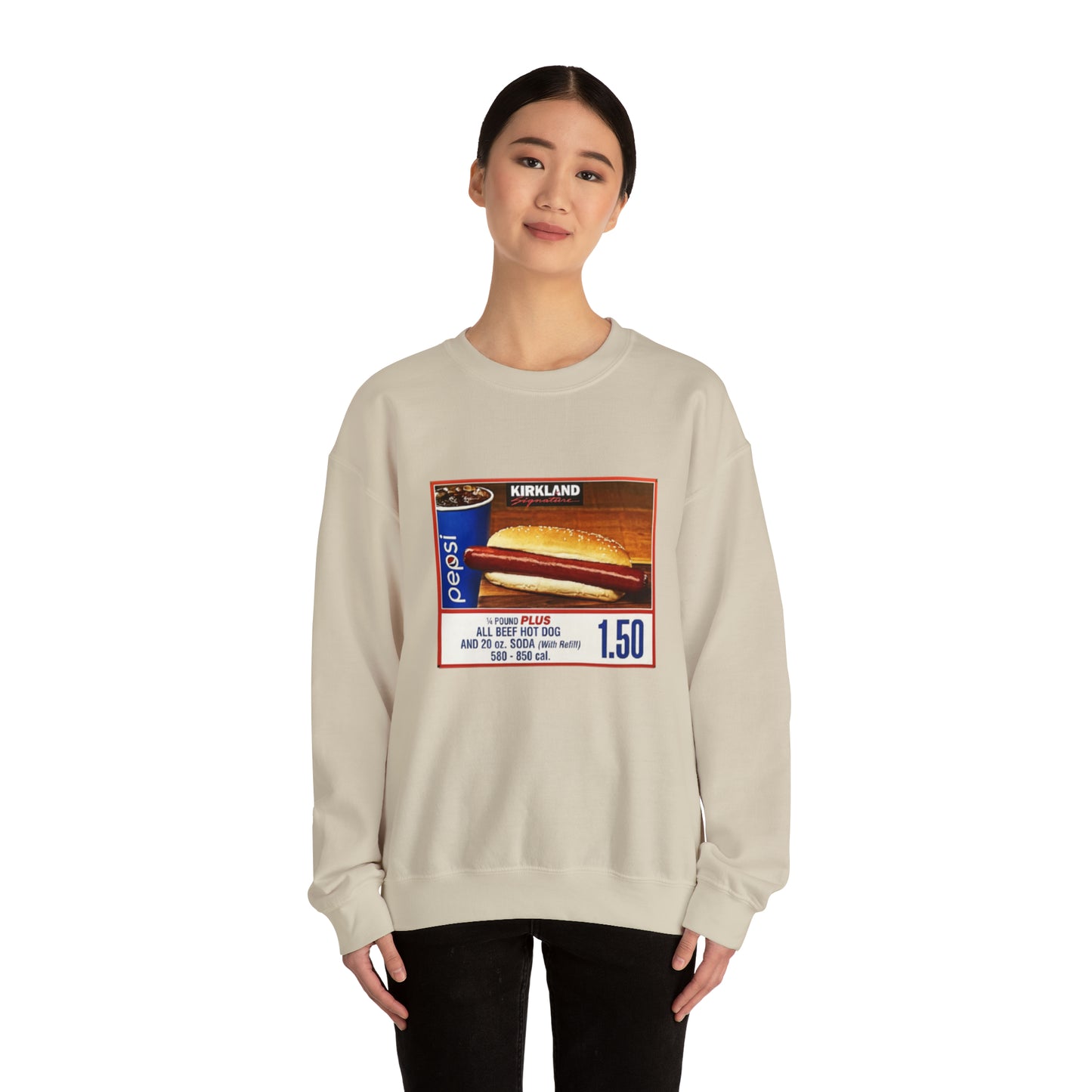 Costco Hotdog Crewneck