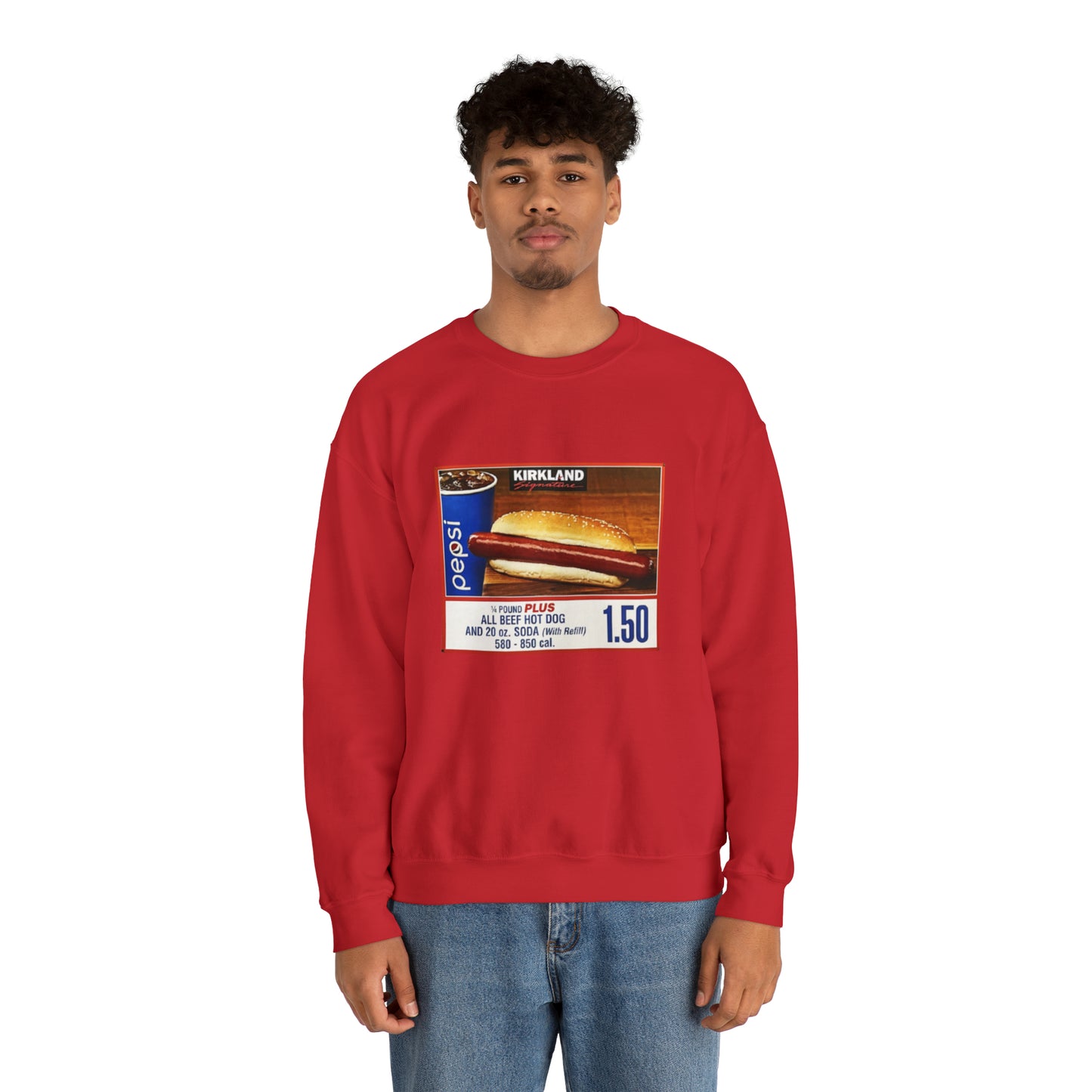 Costco Hotdog Crewneck