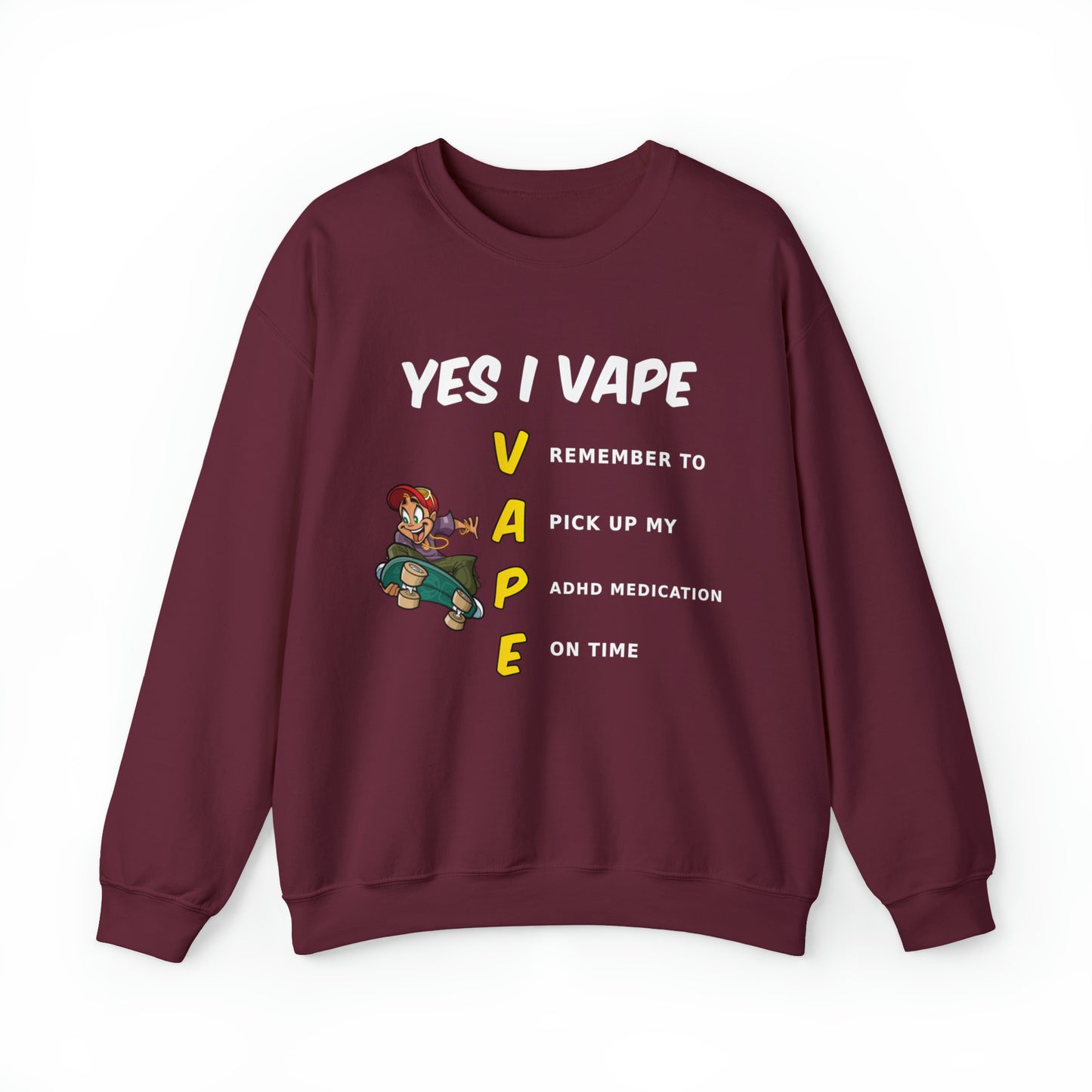 Yes I Vape Crewneck