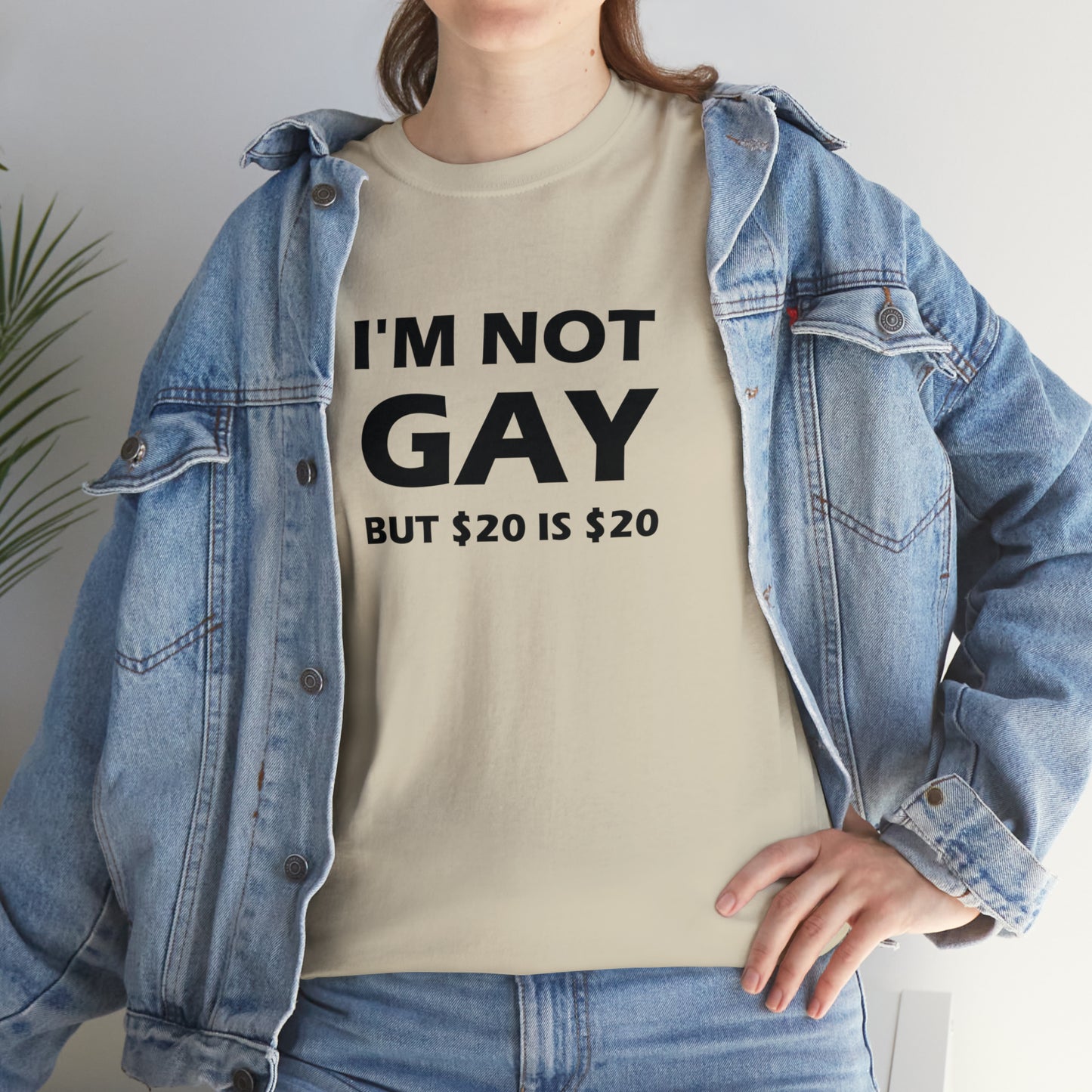 I'm Not Gay But $20 Is $20 Tee