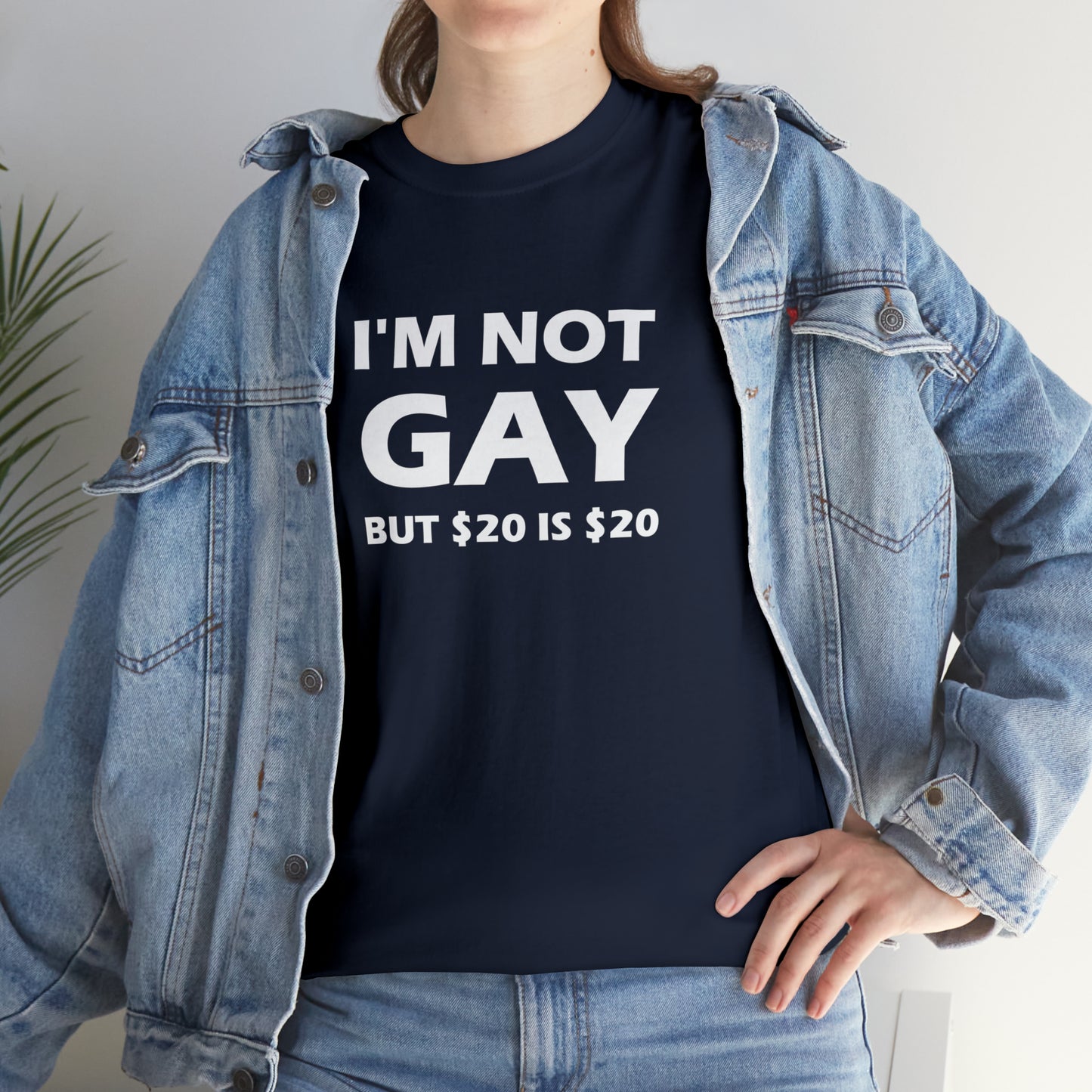 I'm Not Gay But $20 Is $20 Tee