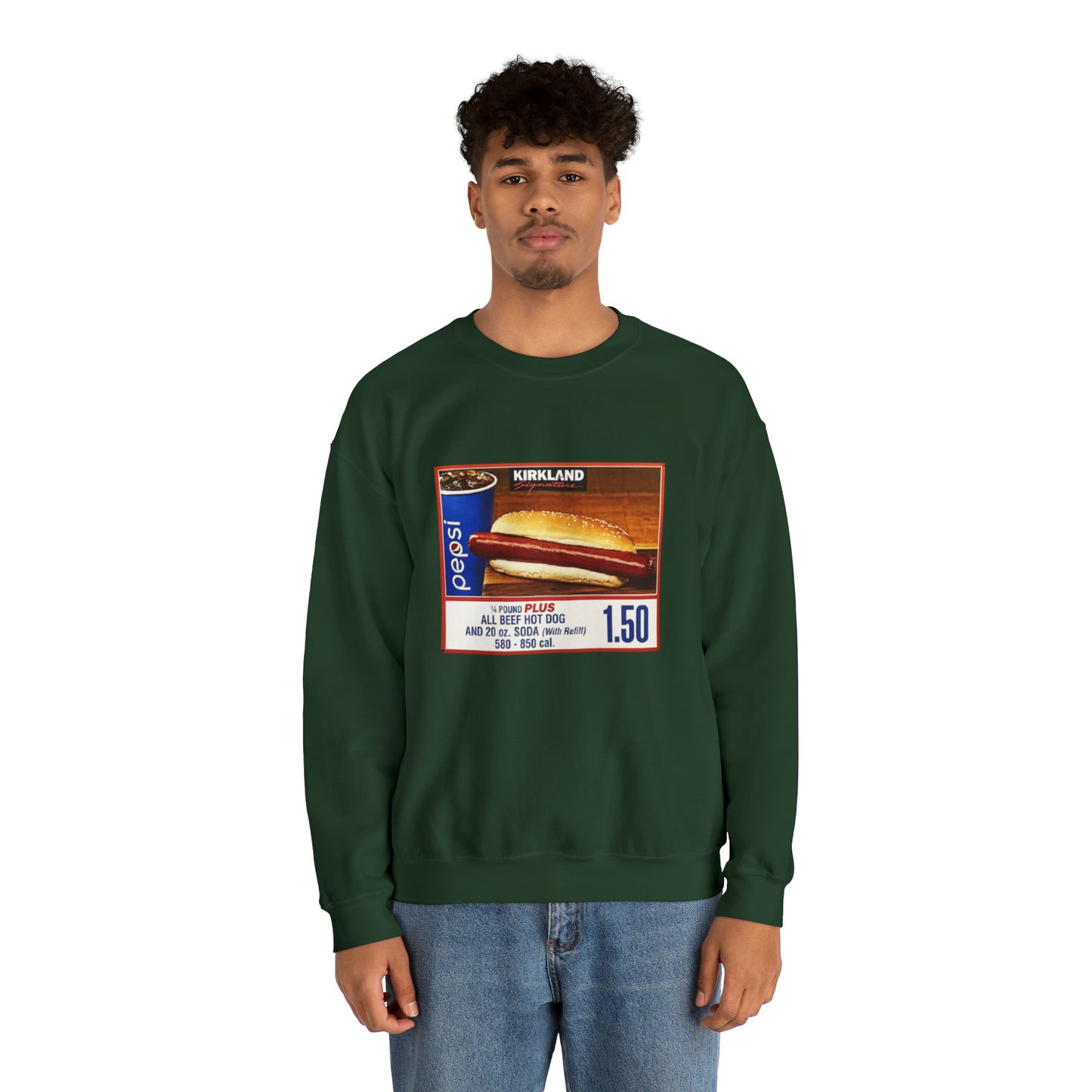 Costco Hotdog Crewneck