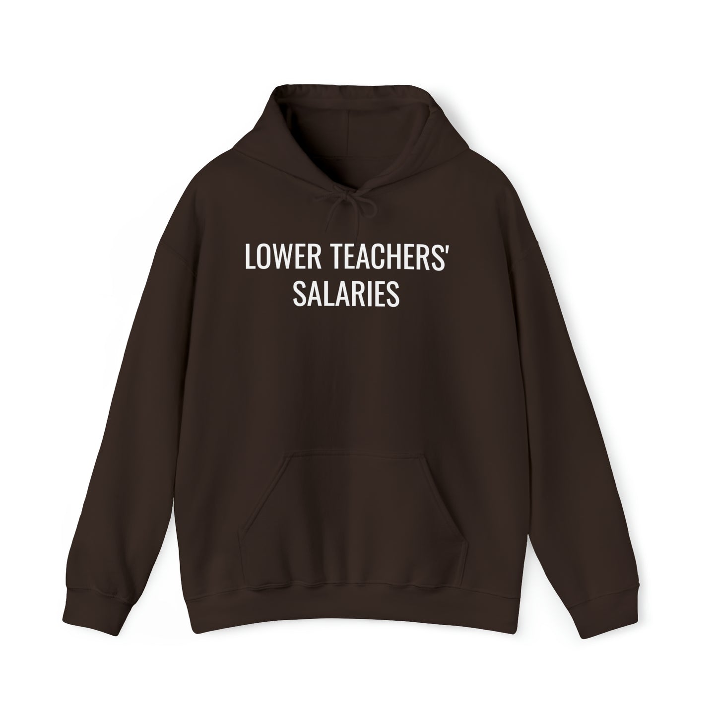 Lower Teacher's Salaries Hoodie