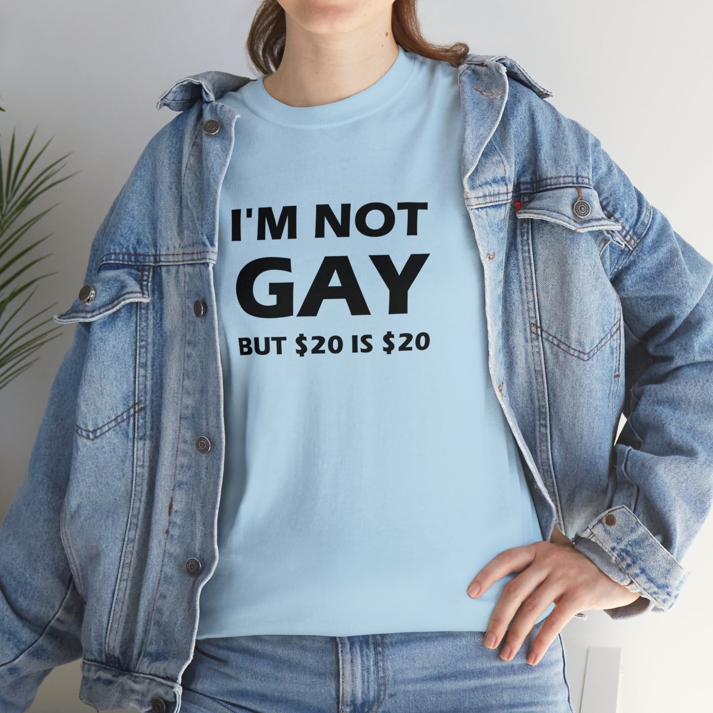 I'm Not Gay But $20 Is $20 Tee