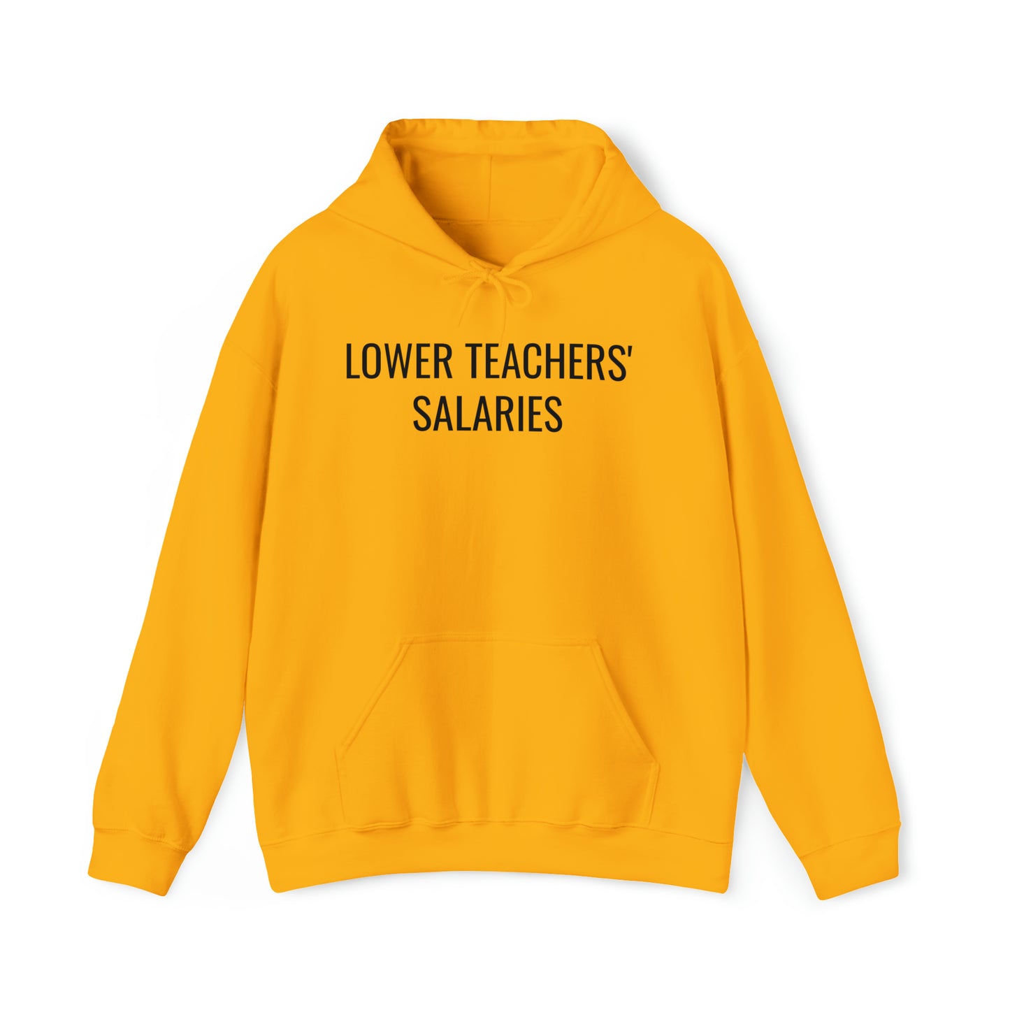 Lower Teacher's Salaries Hoodie