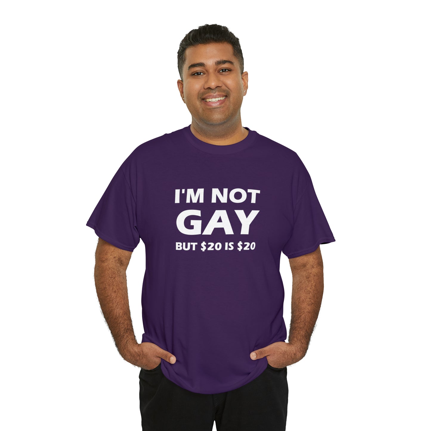 I'm Not Gay But $20 Is $20 Tee