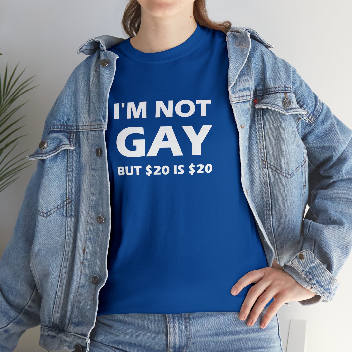 I'm Not Gay But $20 Is $20 Tee