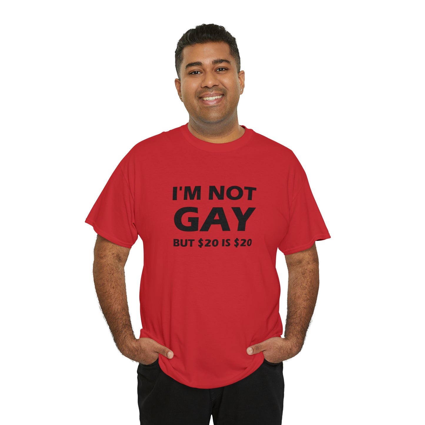 I'm Not Gay But $20 Is $20 Tee