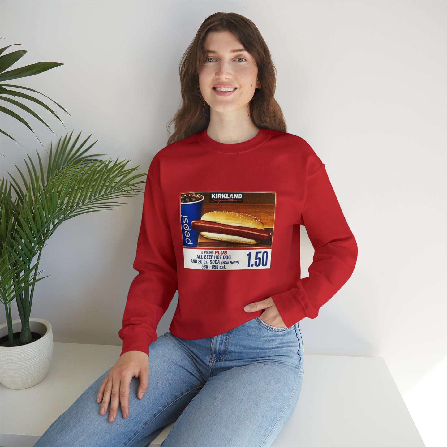 Costco Hotdog Crewneck