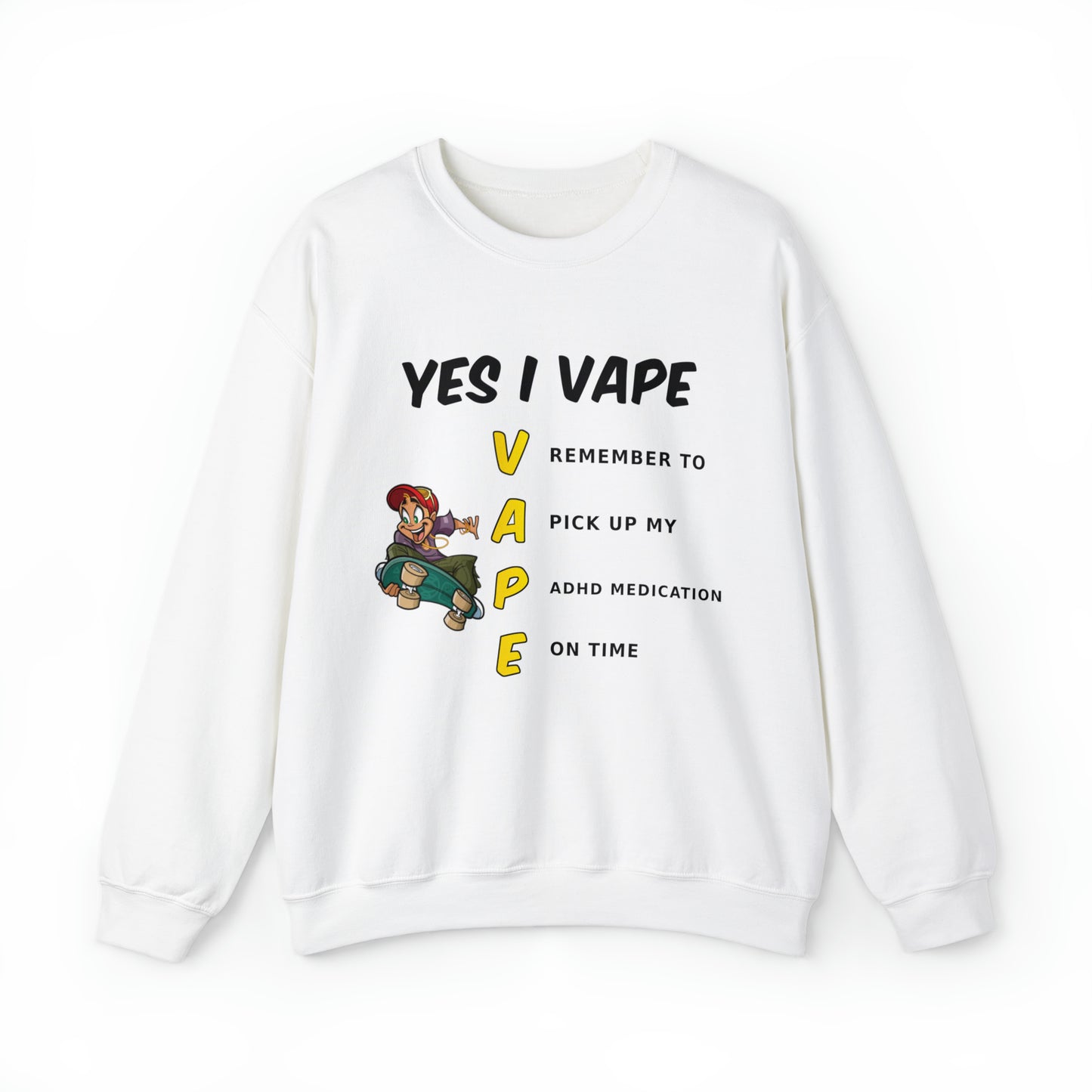 Yes I Vape Crewneck