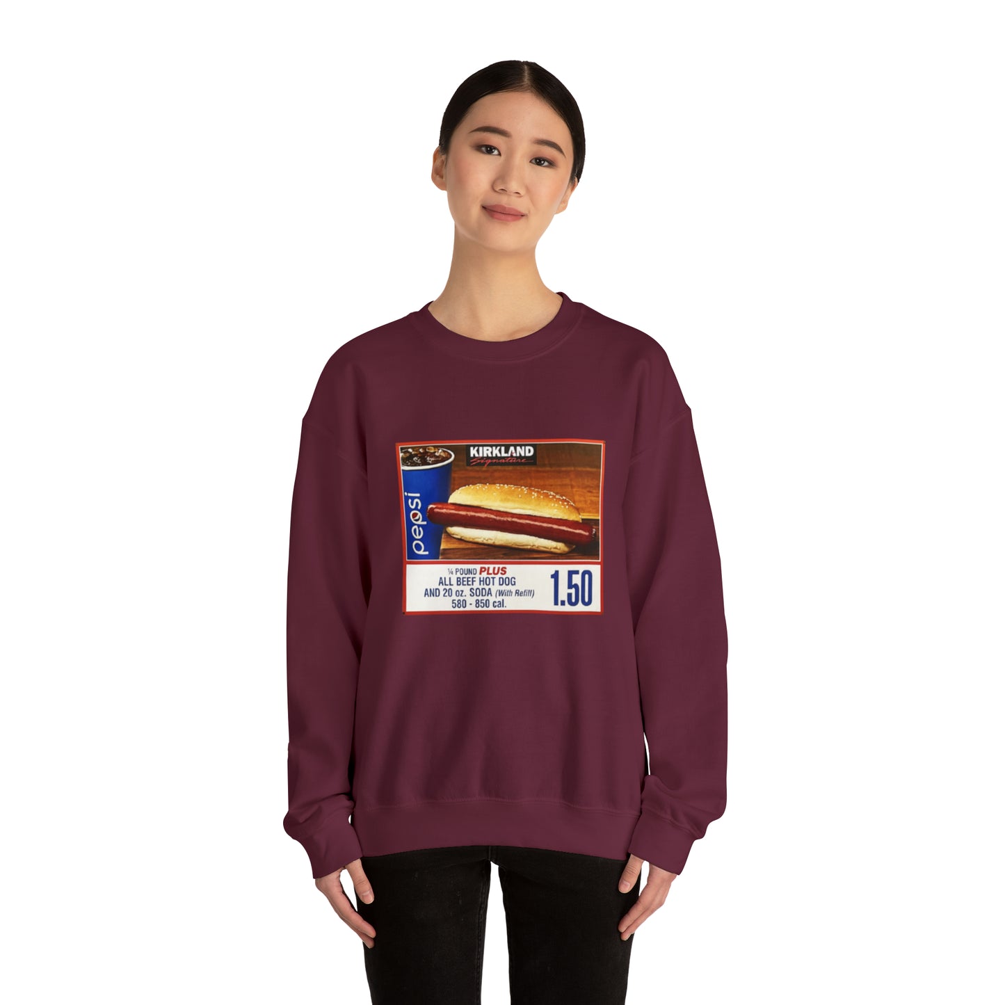 Costco Hotdog Crewneck