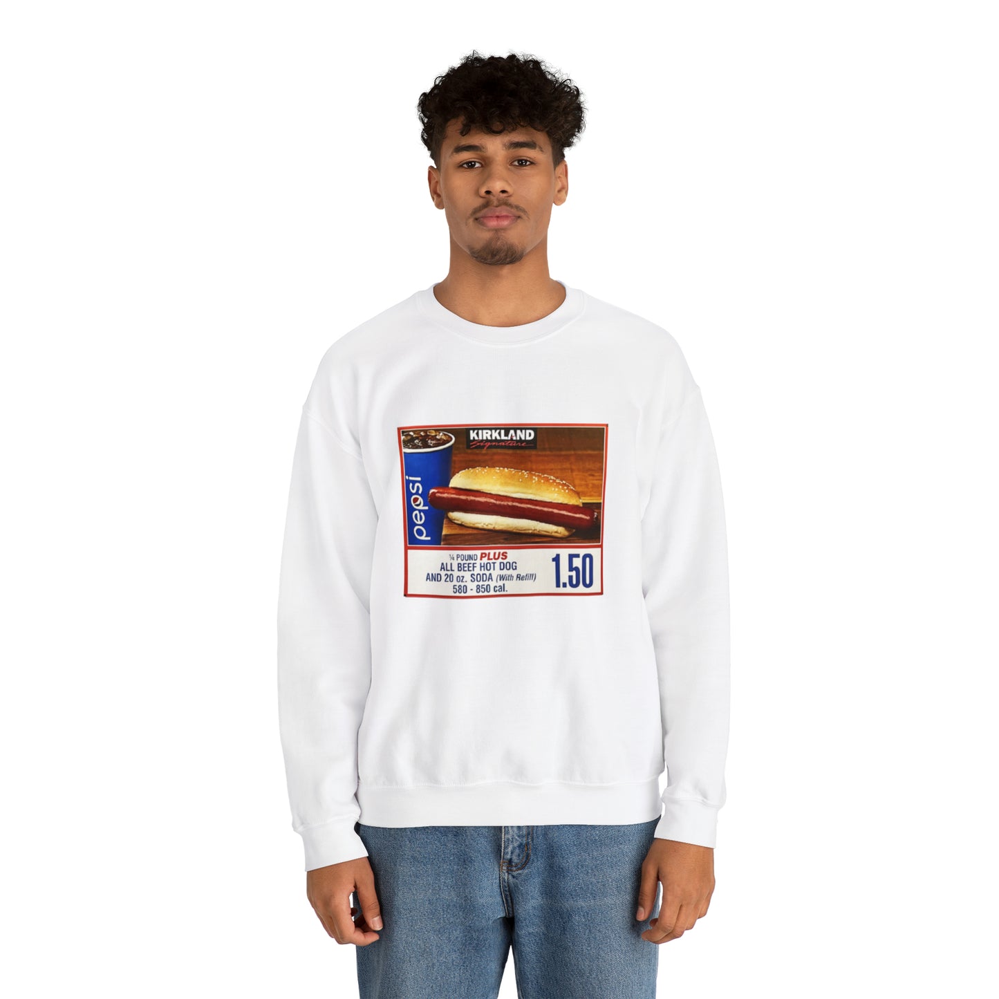 Costco Hotdog Crewneck