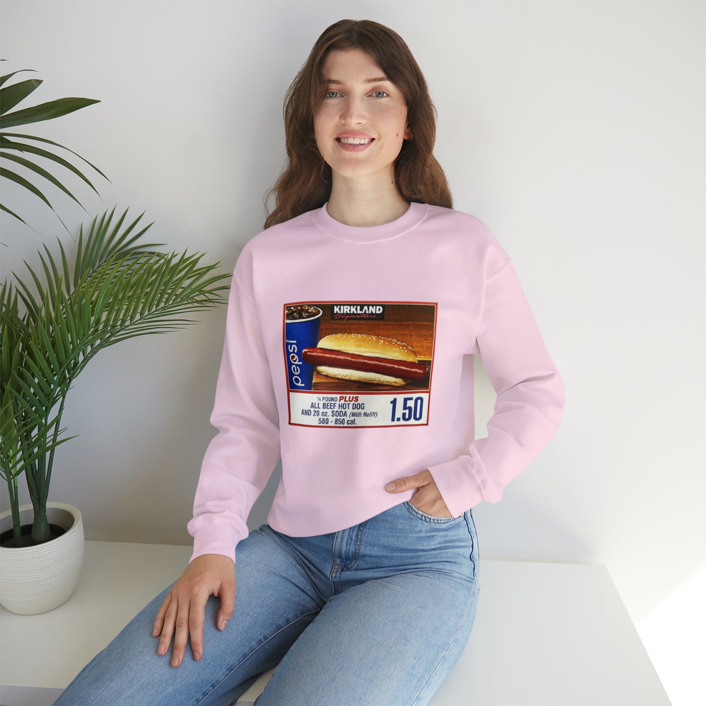 Costco Hotdog Crewneck