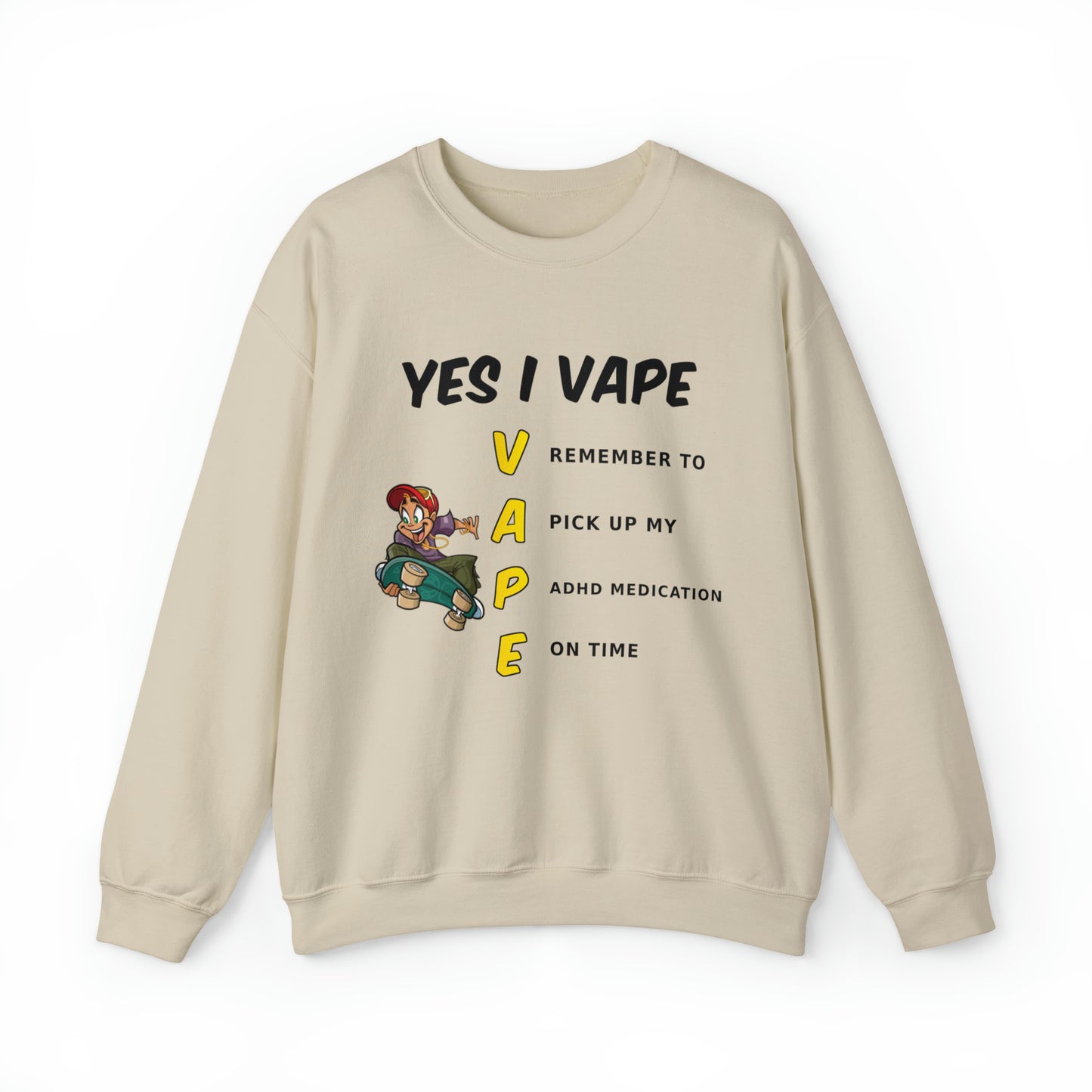 Yes I Vape Crewneck