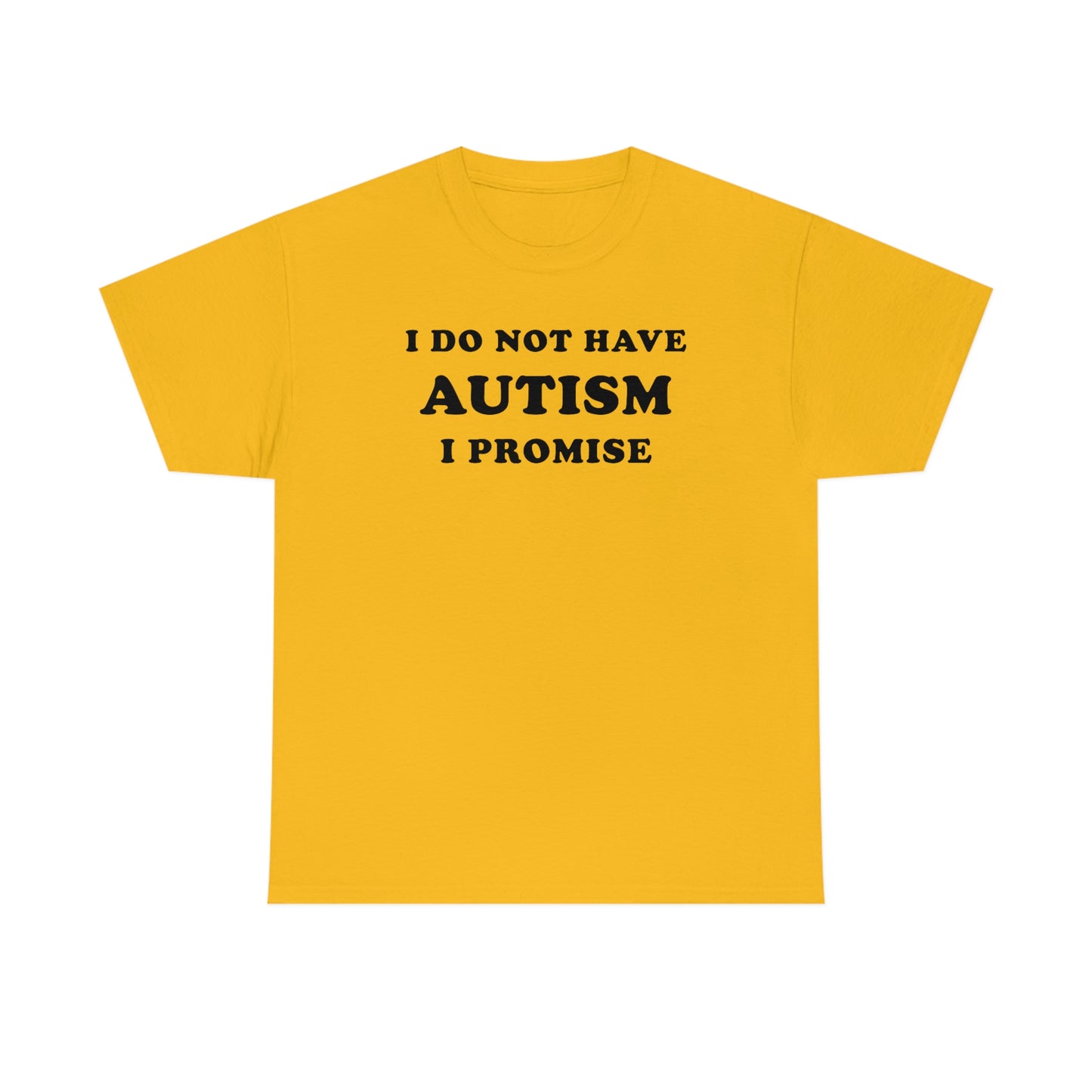 I Do Not Have Autism Tee