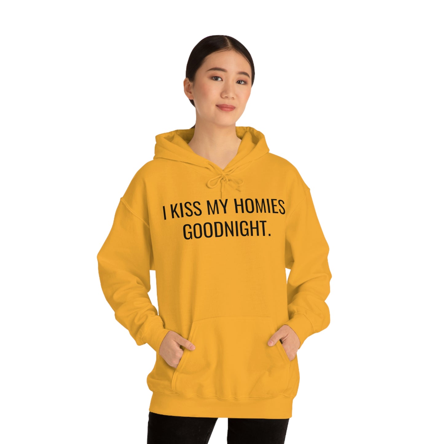 Kissing Homies Goodnight Hoodie