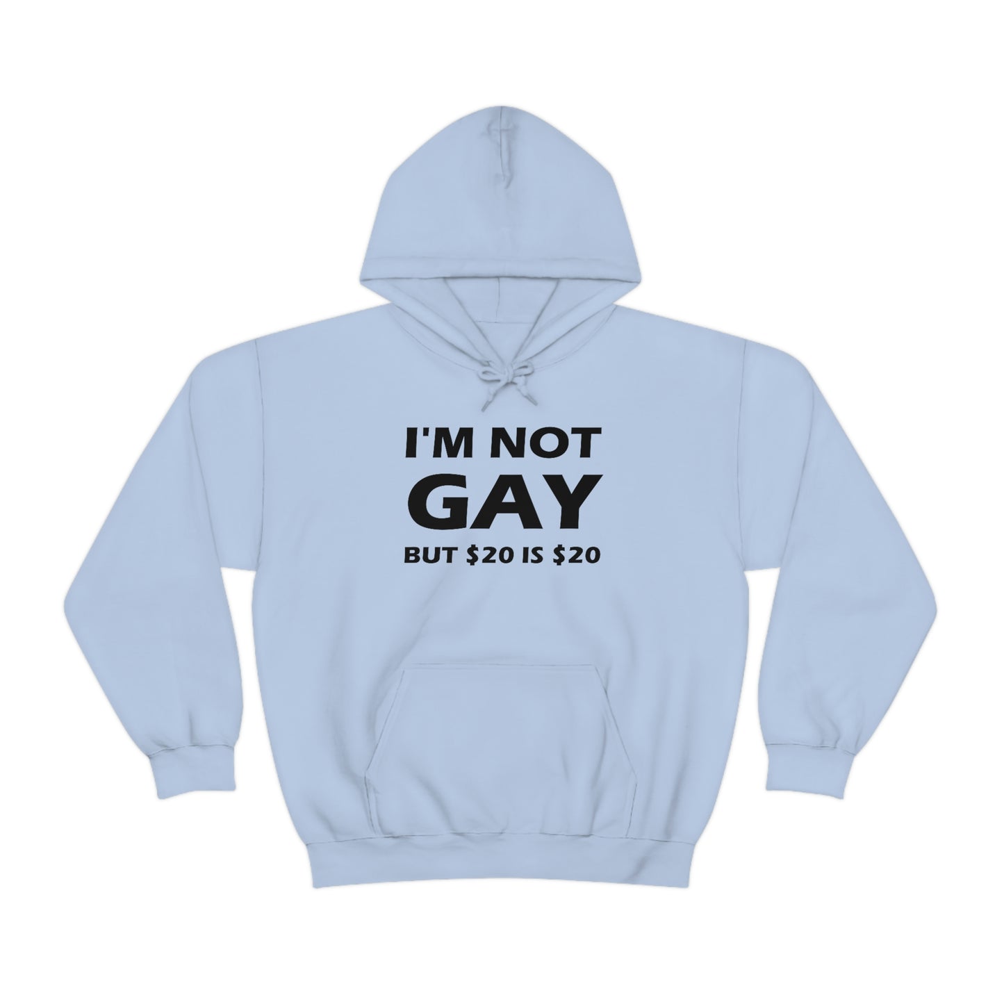 I'm Not Gay But $20 Is $20 Hoodie