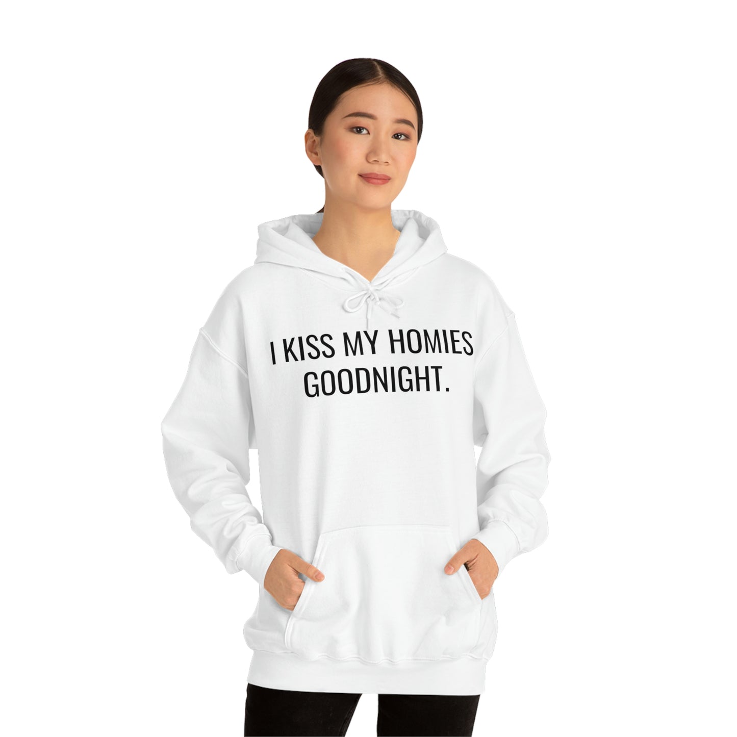 Kissing Homies Goodnight Hoodie