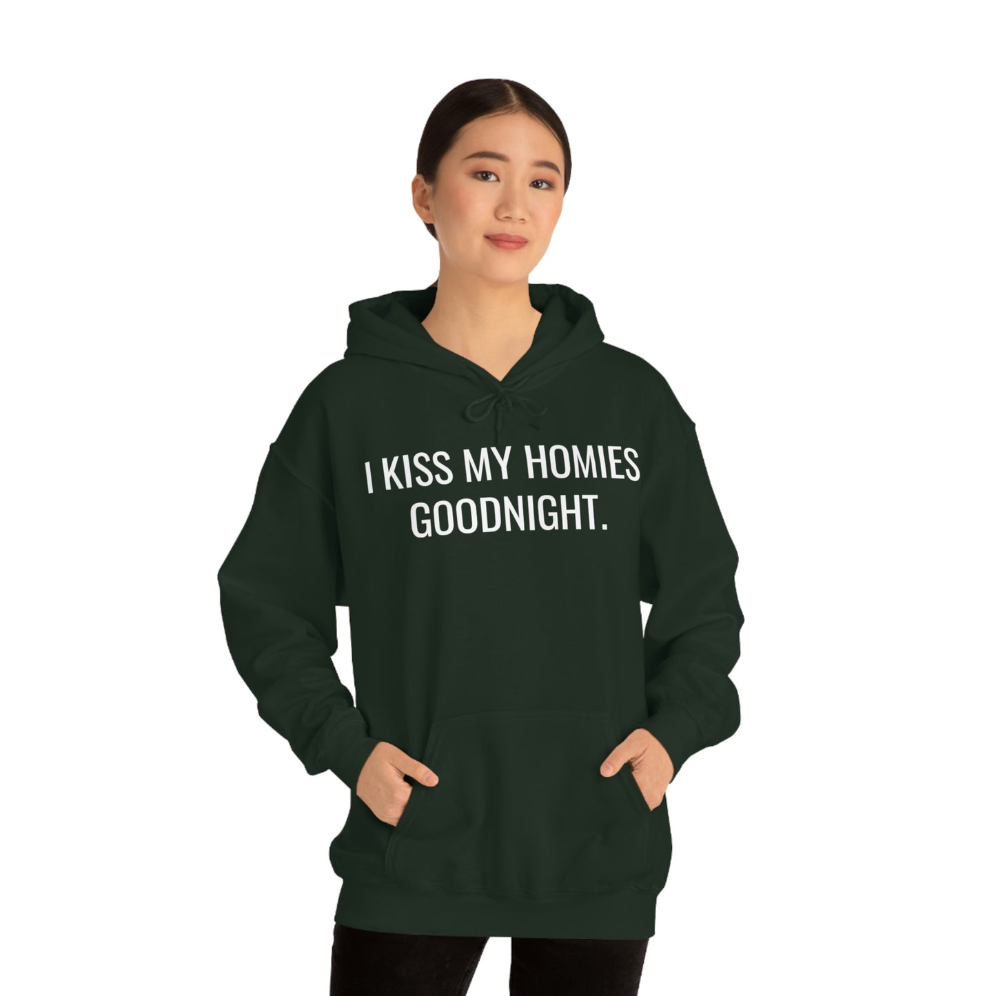 Kissing Homies Goodnight Hoodie