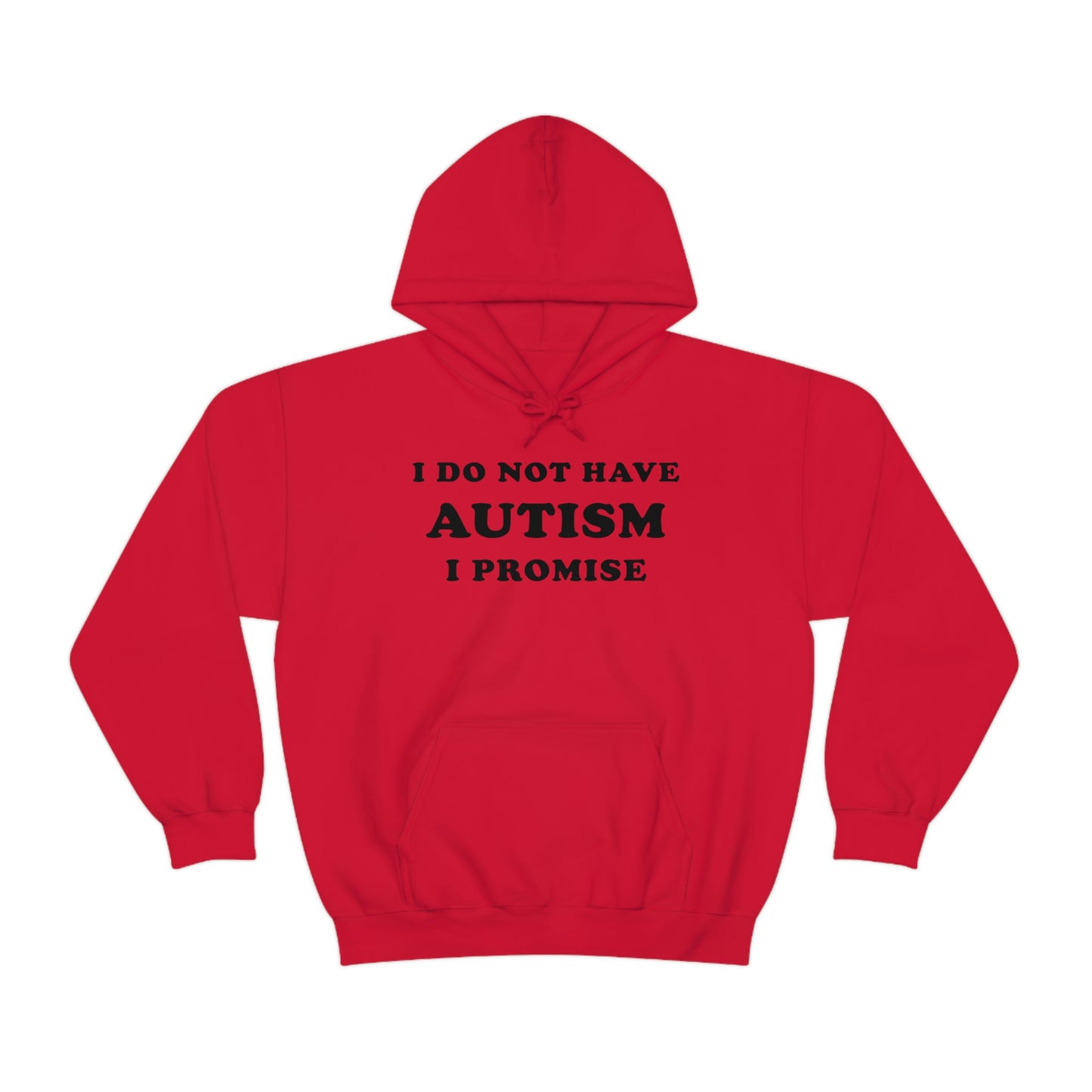 I Do Not Have Autism Hoodie