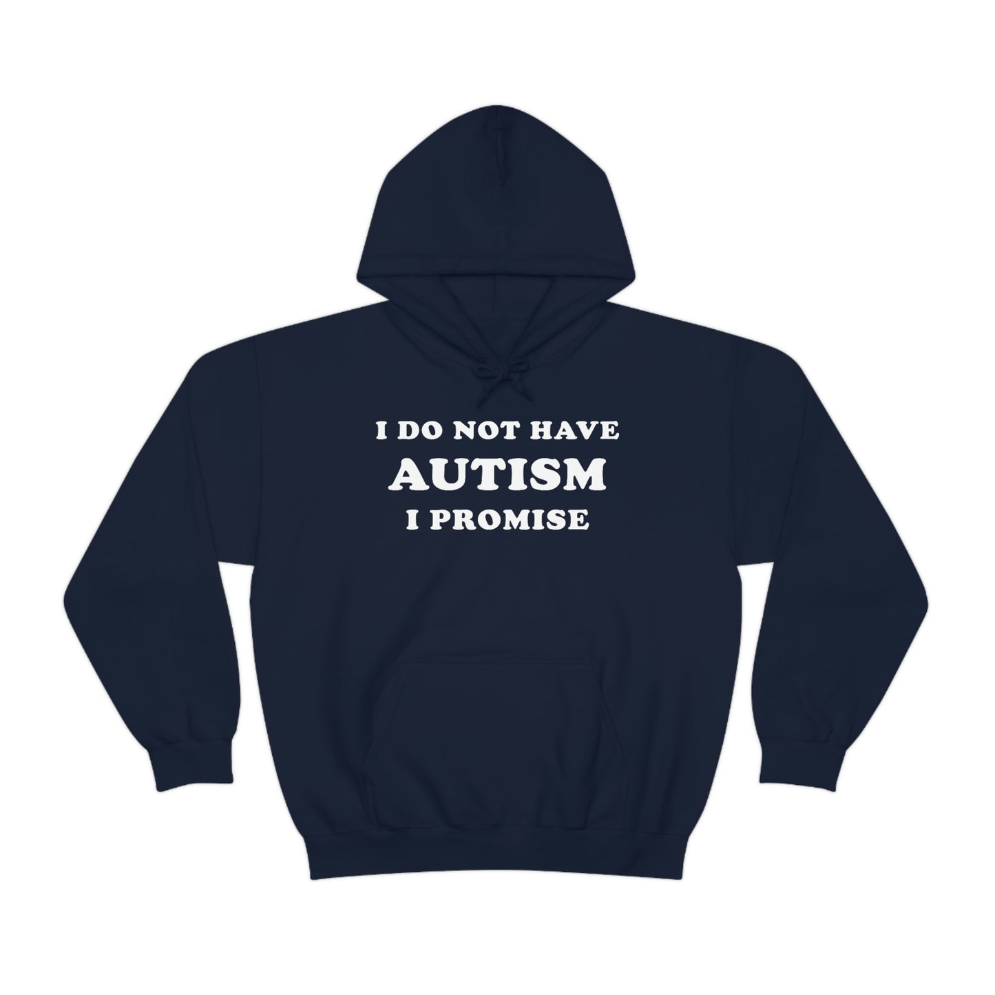 I Do Not Have Autism Hoodie