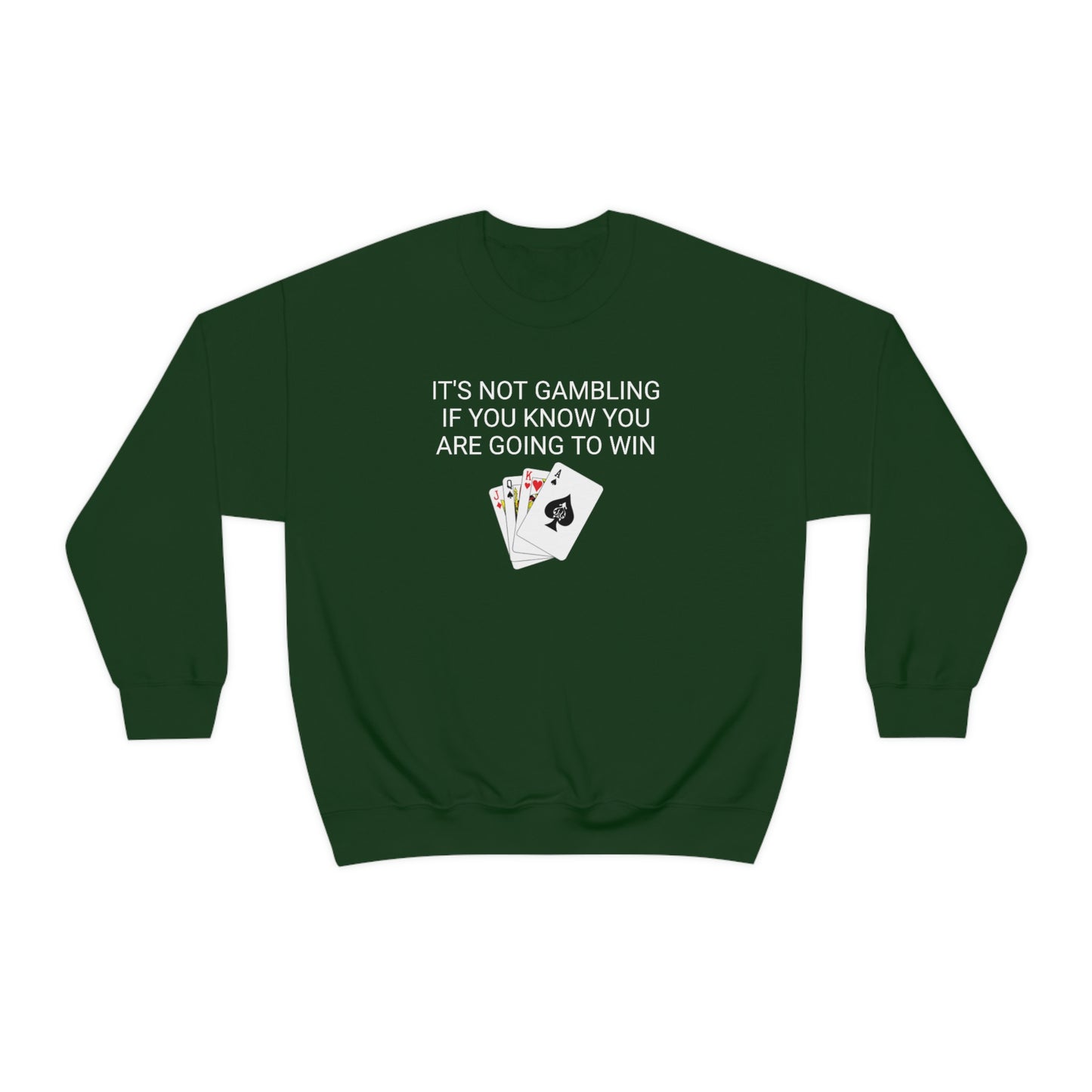 Unprofessional Gambler Crewneck