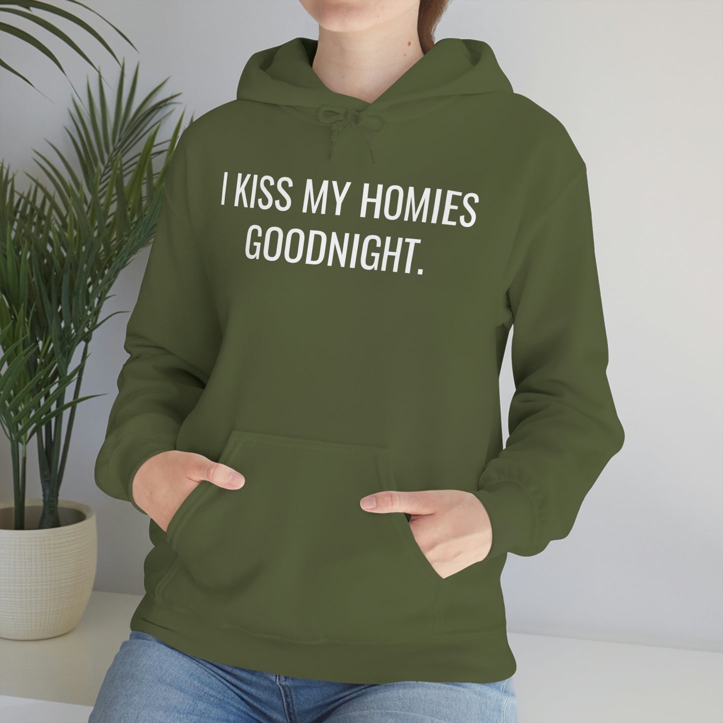 Kissing Homies Goodnight Hoodie