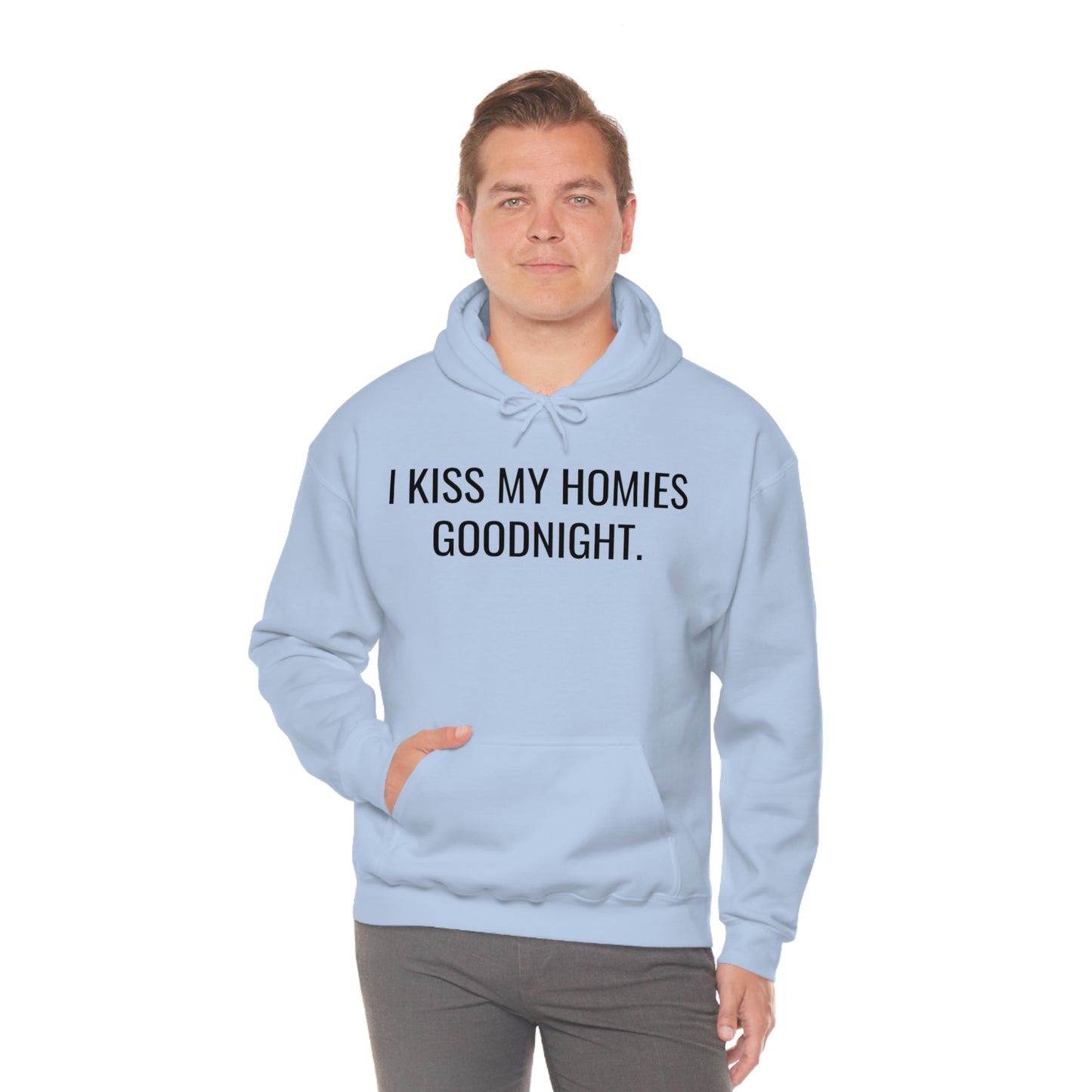 Kissing Homies Goodnight Hoodie