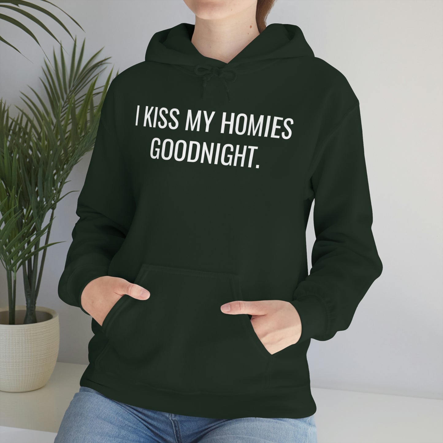 Kissing Homies Goodnight Hoodie