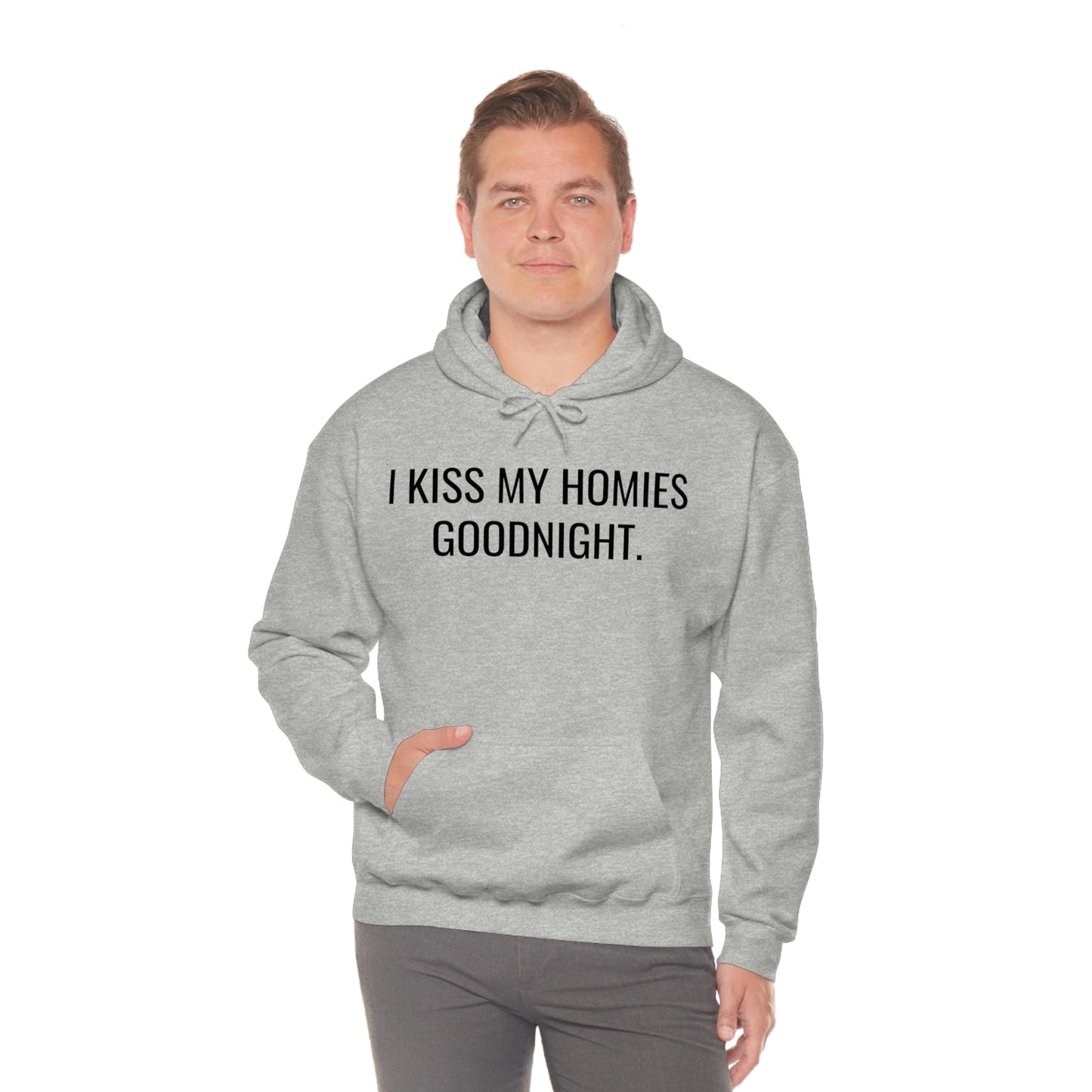 Kissing Homies Goodnight Hoodie