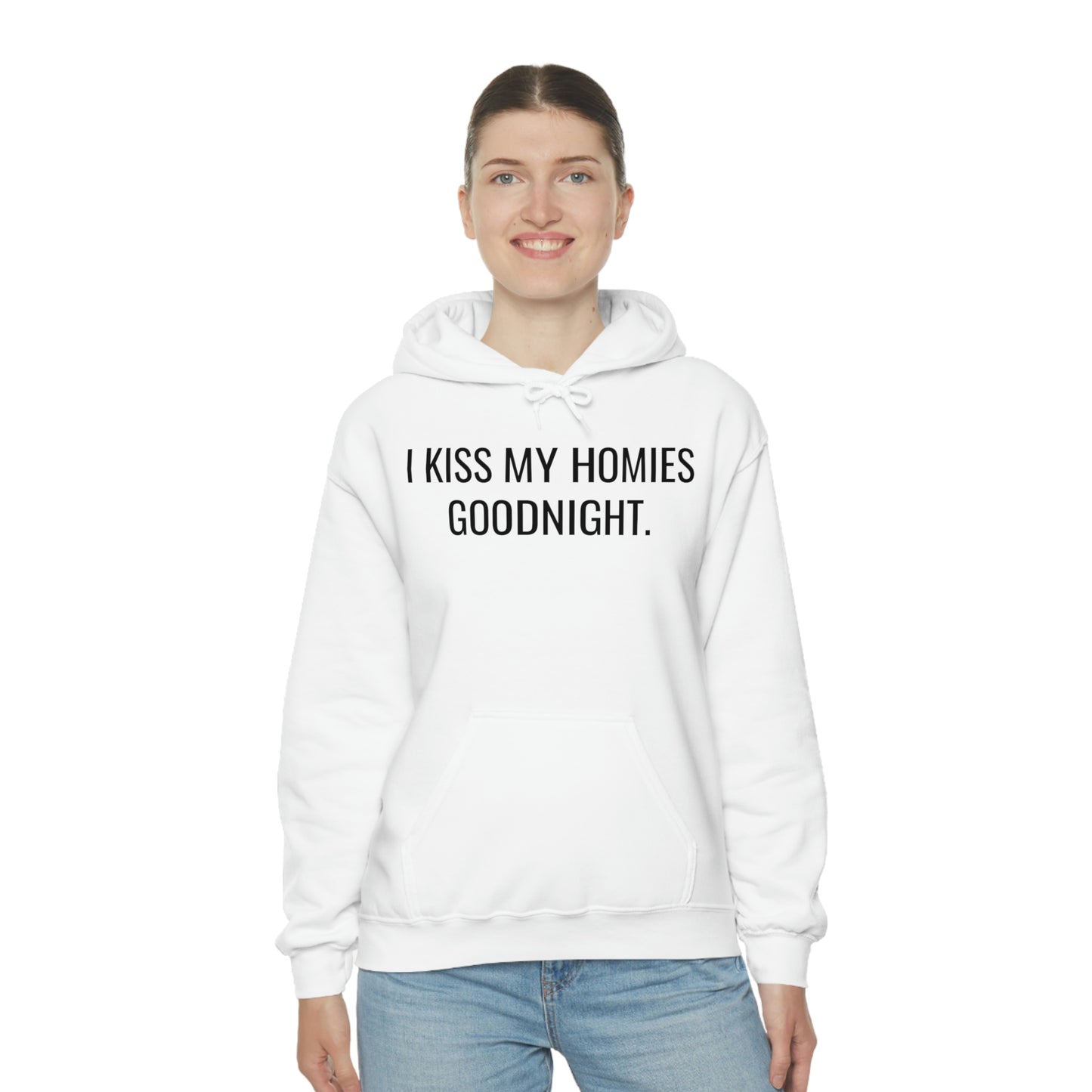 Kissing Homies Goodnight Hoodie