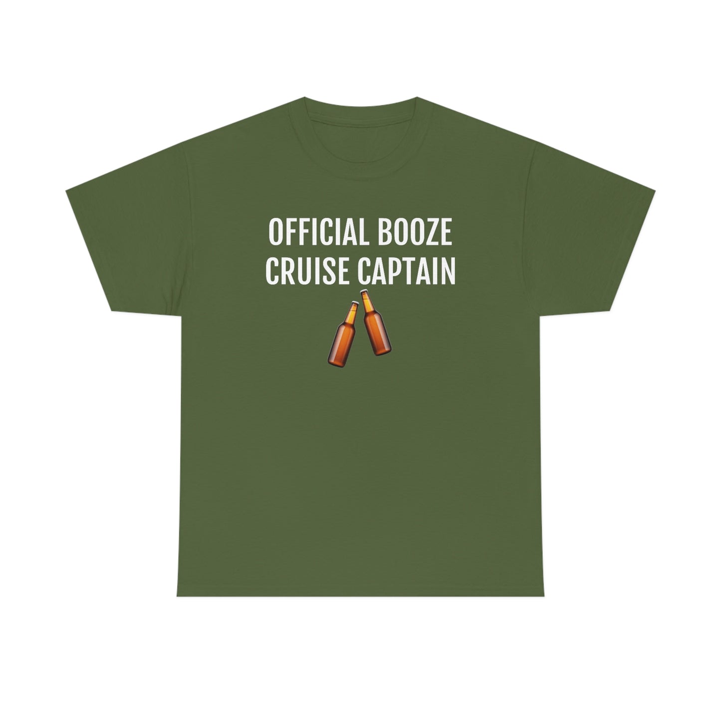 Booze Cruise Captain Tee