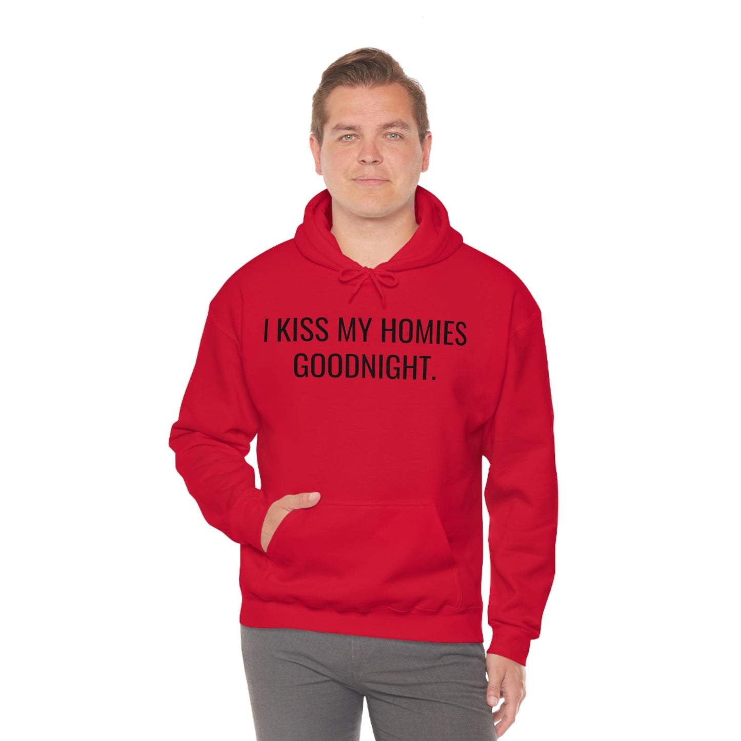 Kissing Homies Goodnight Hoodie