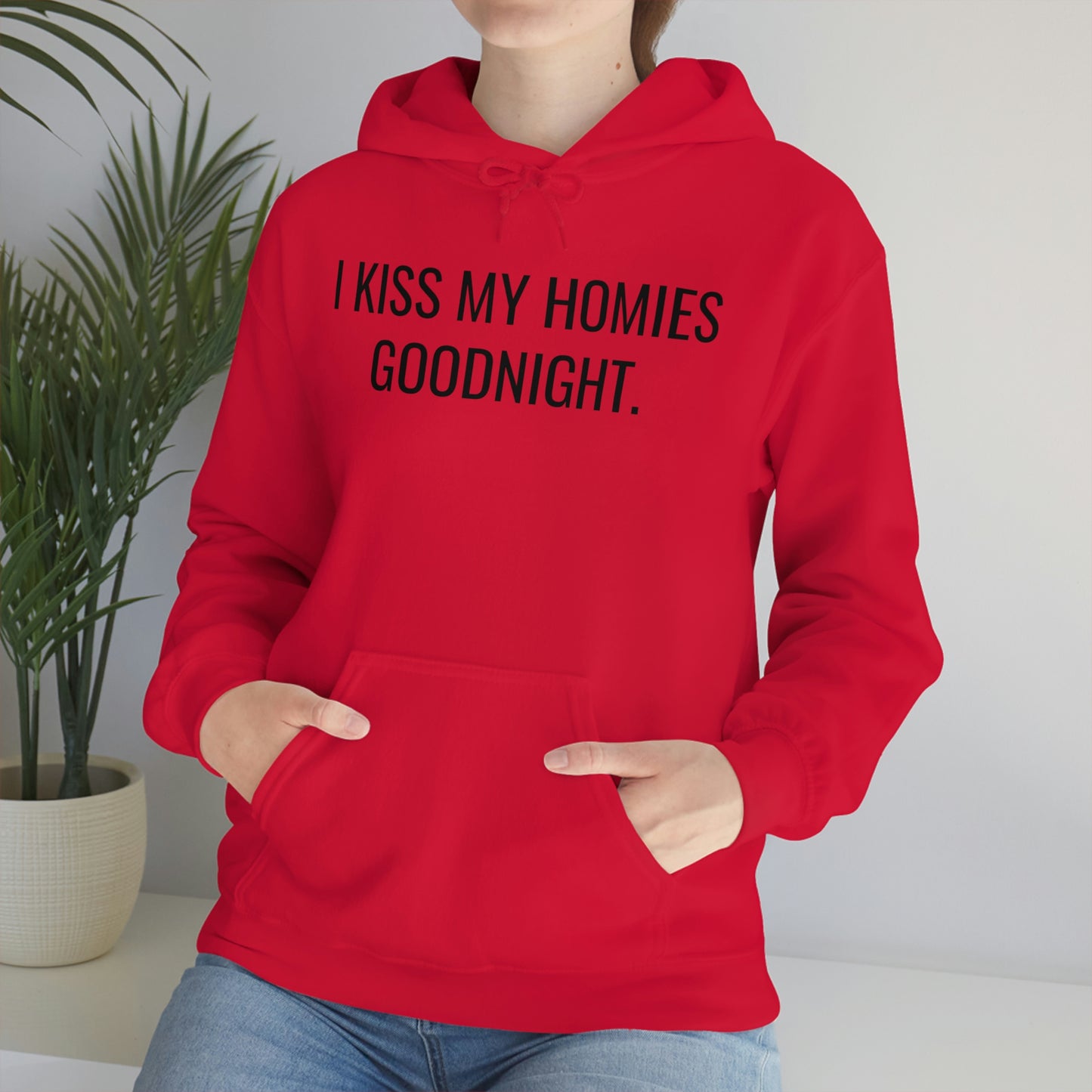 Kissing Homies Goodnight Hoodie