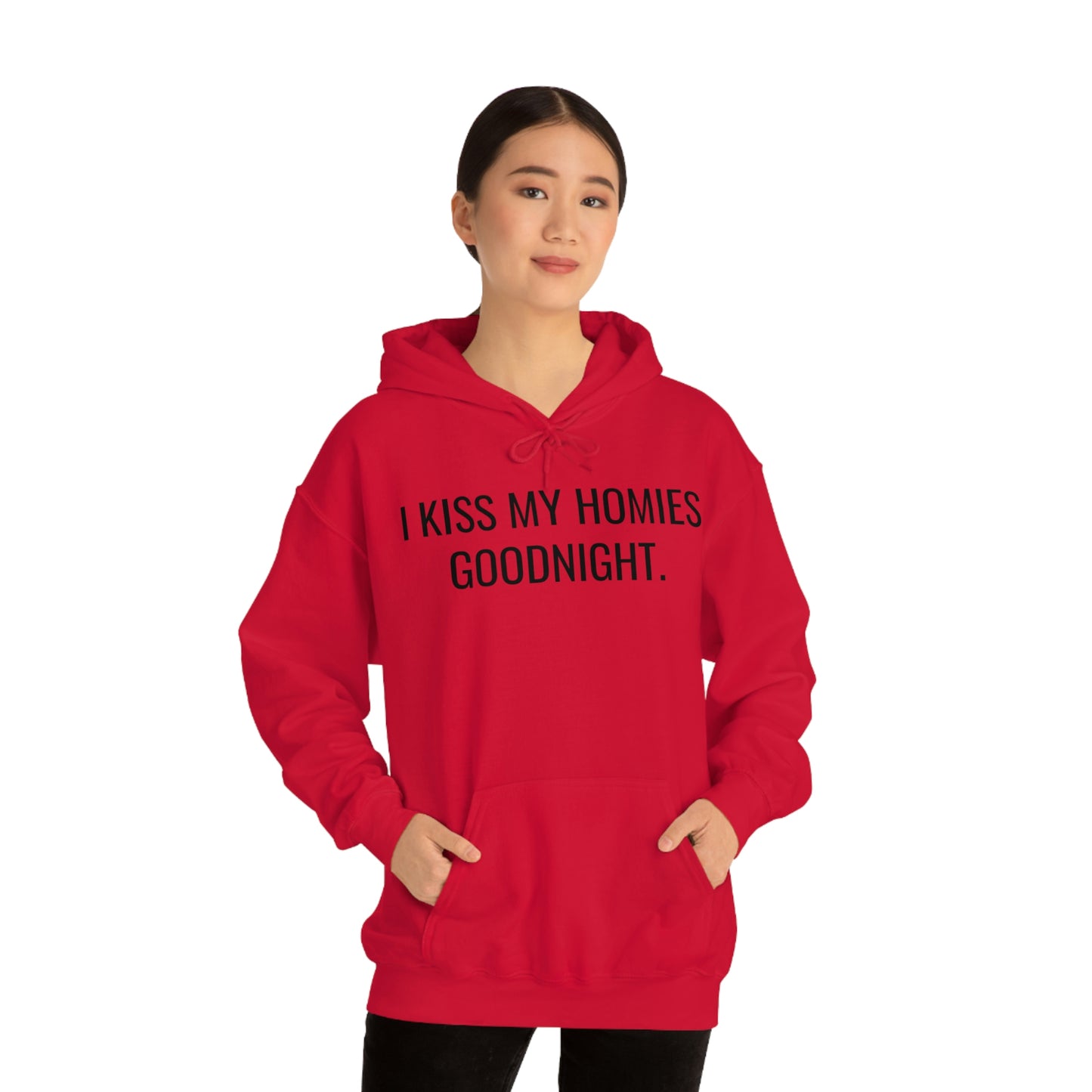 Kissing Homies Goodnight Hoodie