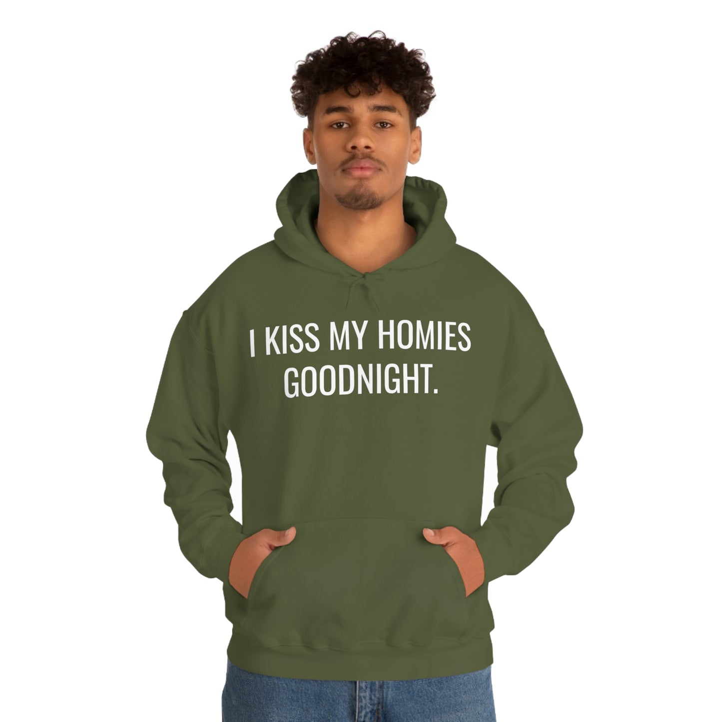 Kissing Homies Goodnight Hoodie