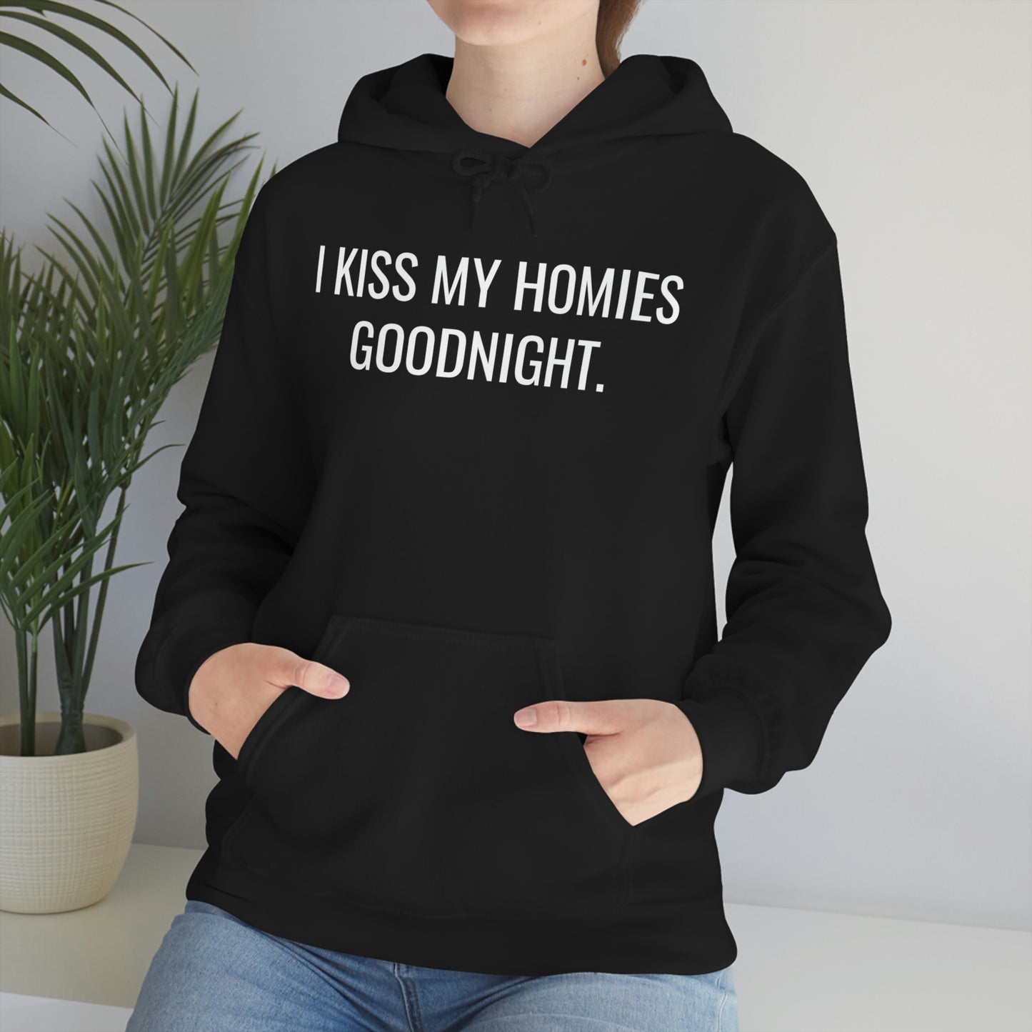 Kissing Homies Goodnight Hoodie